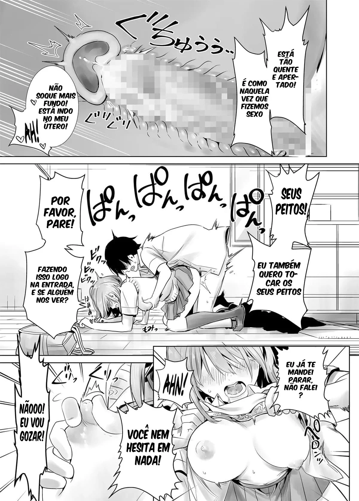 Eu Consegui uma Namorada, Mas… – Doujinshi Hentai – Site Para Ler Completo