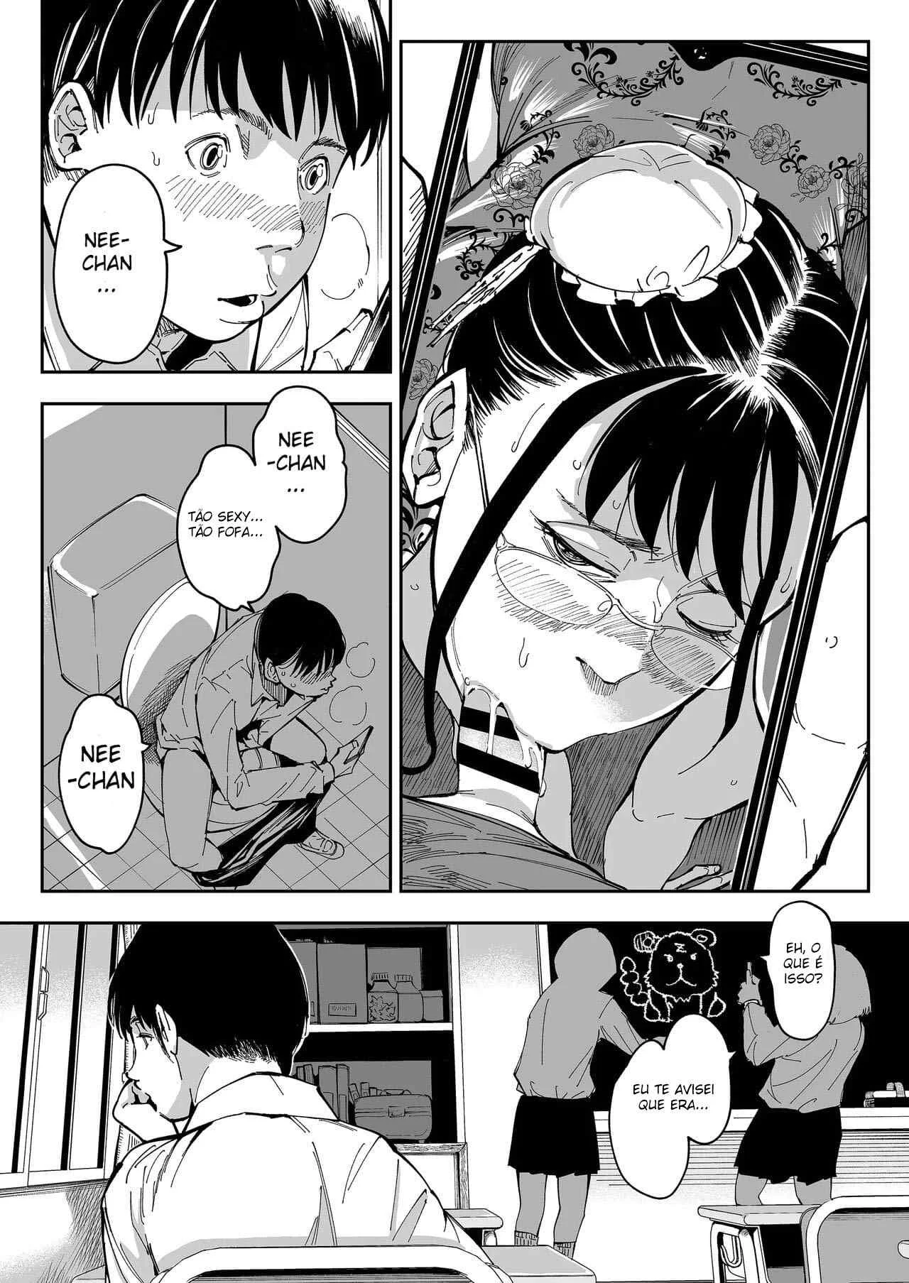 Eu Encontrei a Conta Pervertida da Minha Irmã – Hentai Incesto – Alta Qualidade - Traduzido