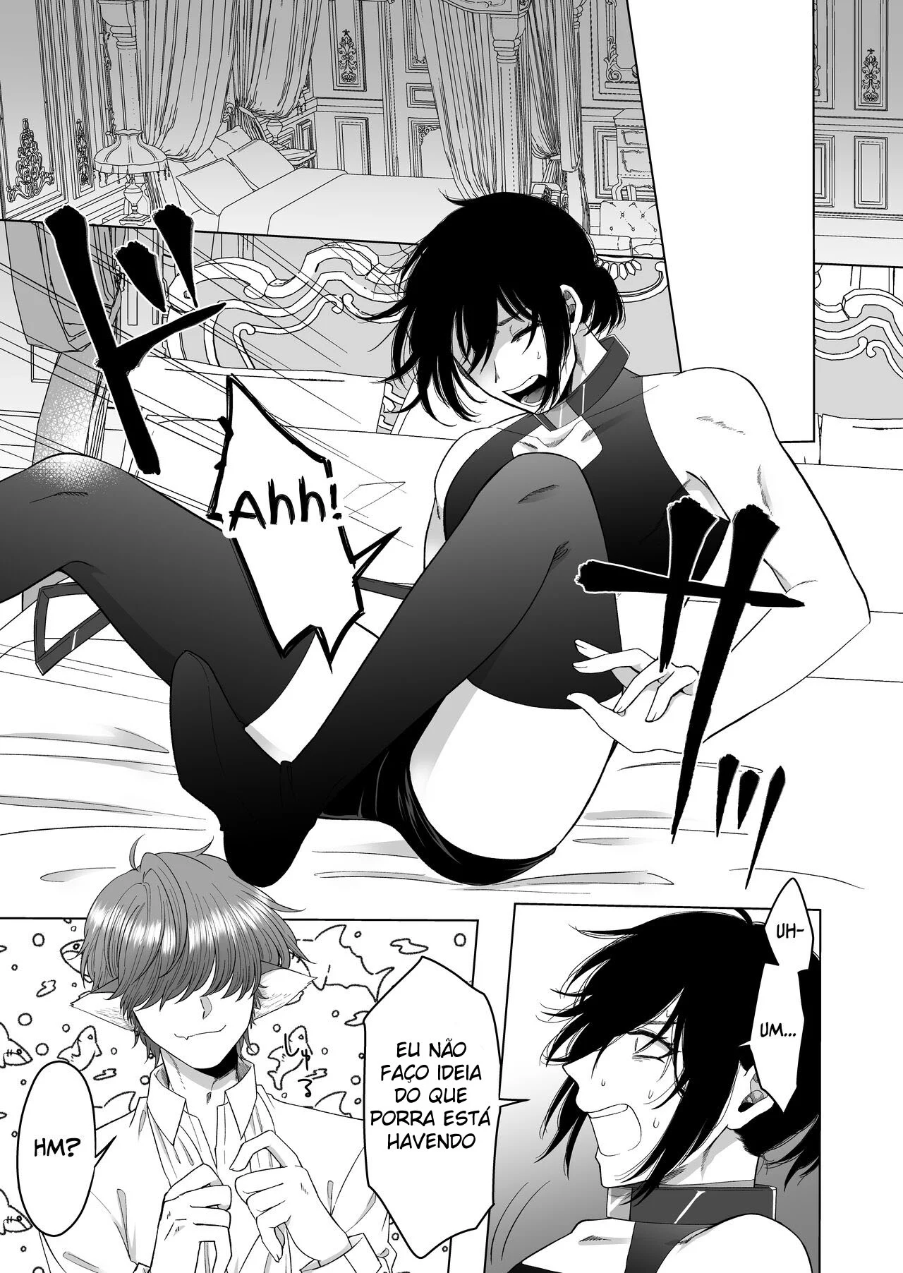 Eu Fui Transformado em um Pet em Outro Mundo – Hentai Gay – Quadrinho Original