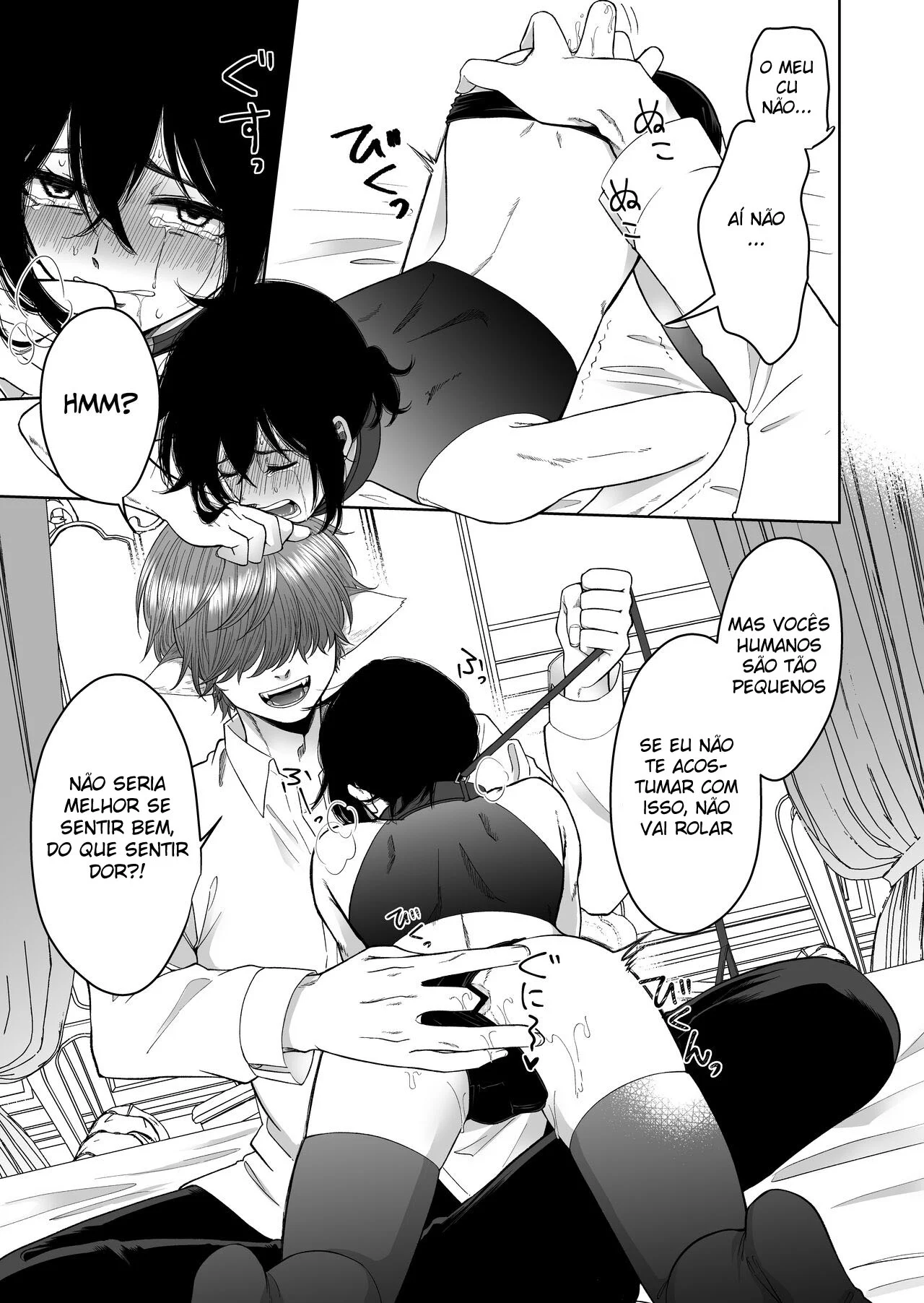 Eu Fui Transformado em um Pet em Outro Mundo – Hentai Gay – Quadrinho Original