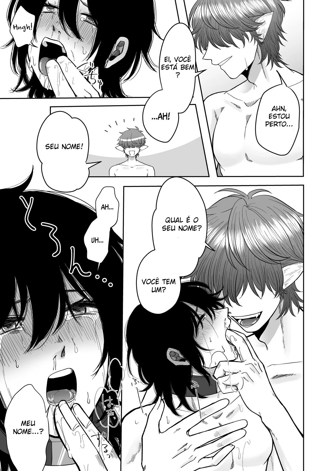 Eu Fui Transformado em um Pet em Outro Mundo – Hentai Gay – Quadrinho Original