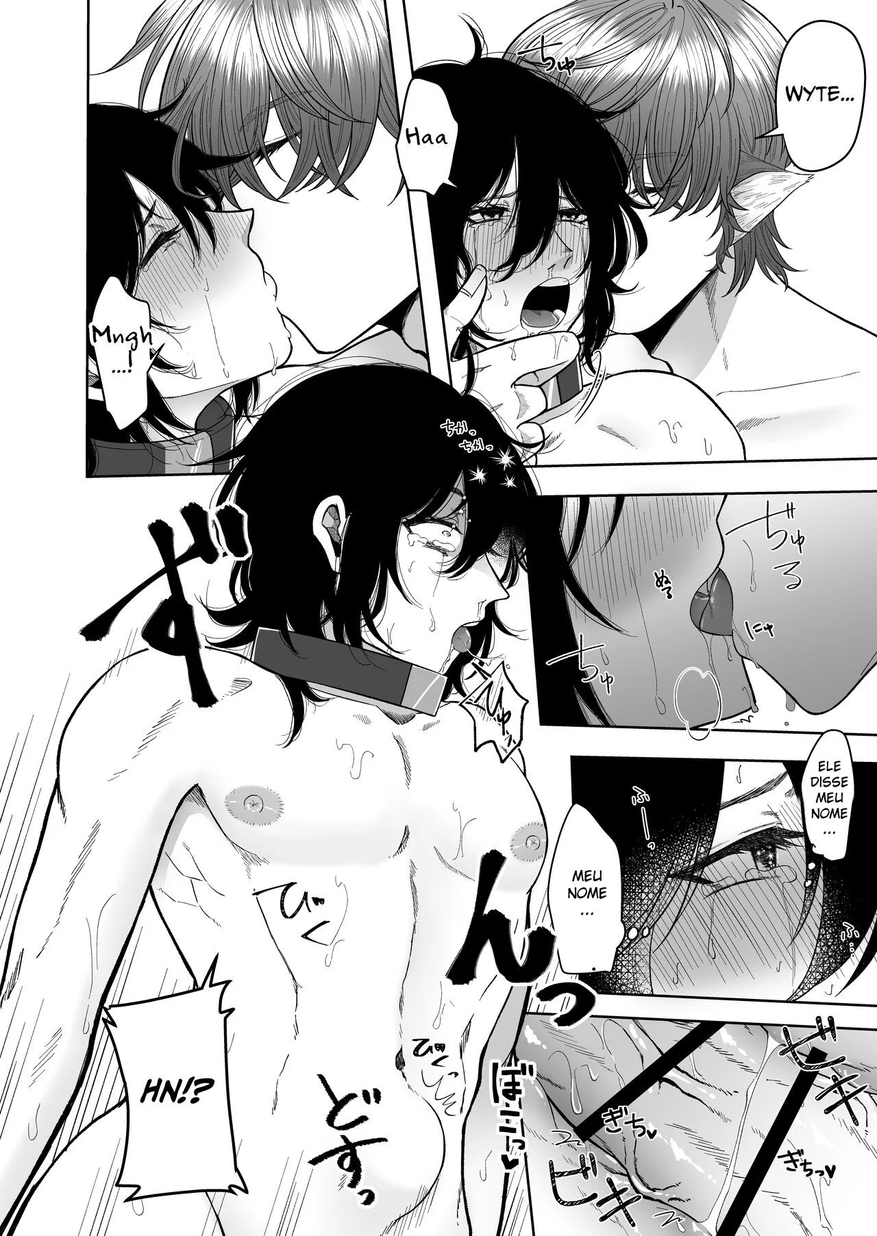 Eu Fui Transformado em um Pet em Outro Mundo – Hentai Gay – Quadrinho Original