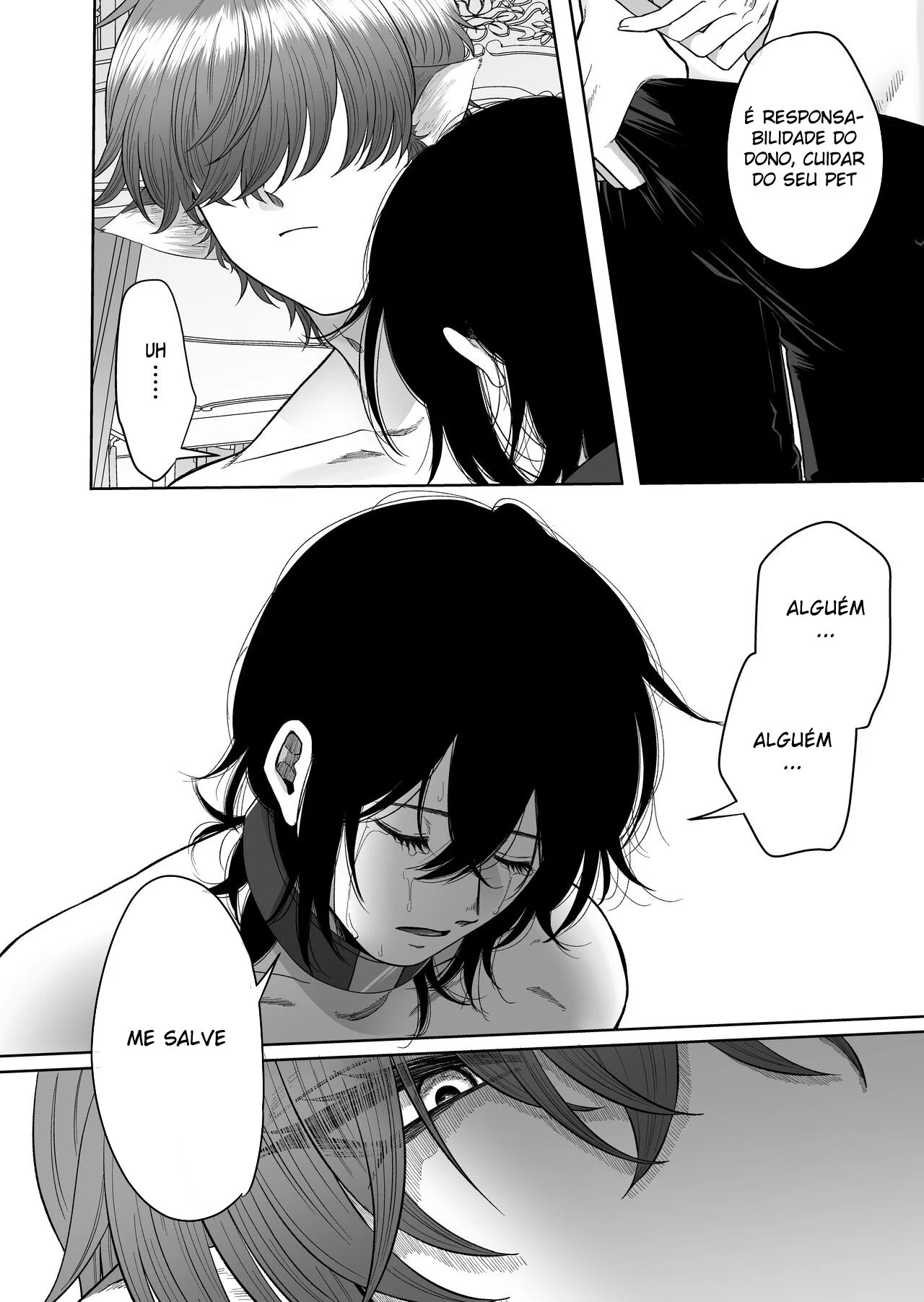 Eu Fui Transformado em um Pet em Outro Mundo – Hentai Gay – Quadrinho Original
