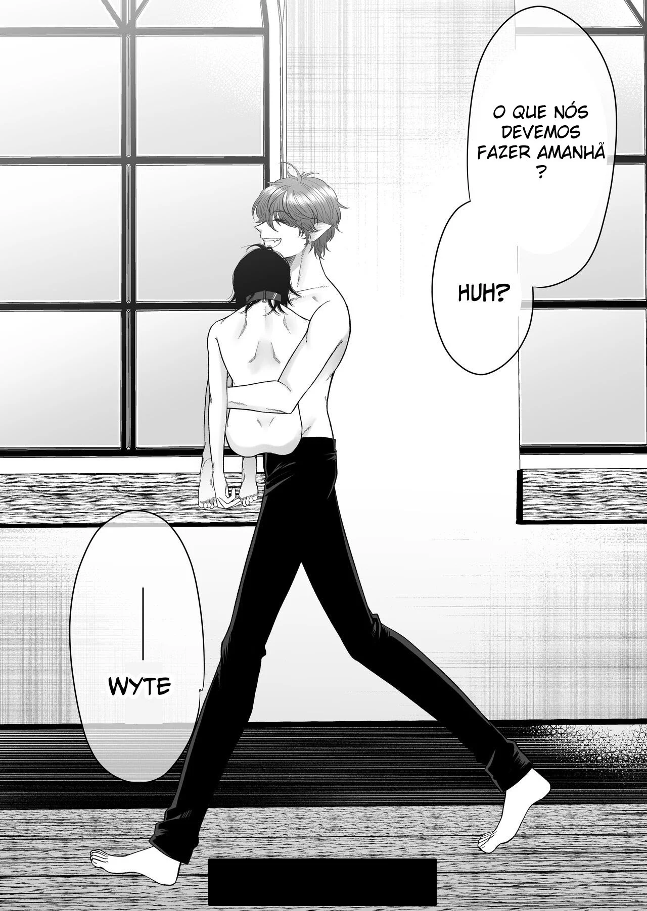Eu Fui Transformado em um Pet em Outro Mundo – Hentai Gay – Quadrinho Original
