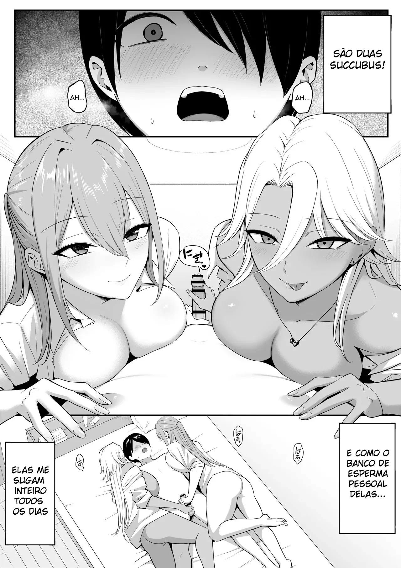 Eu Me Tornei O Alimento Das Succubus 2 – Succubus Hentai – Traduzido
