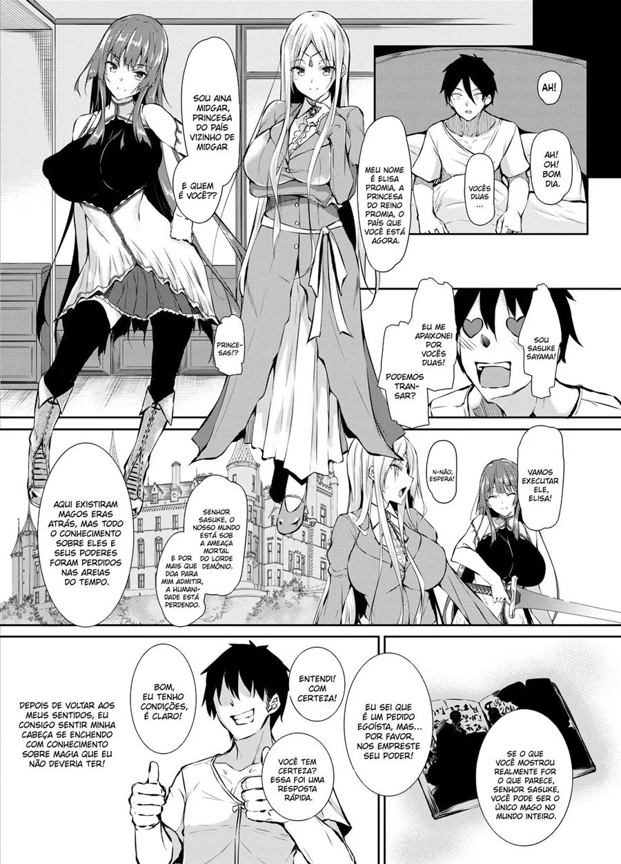 Eu me tornei um Mago em outro mundo – Hentai – Português do Brasil