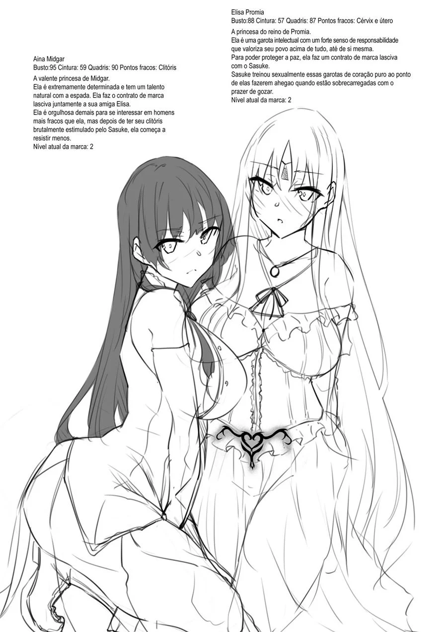 Eu me tornei um Mago em outro mundo 2 – Hentai Preto e Branco – Português do Brasil