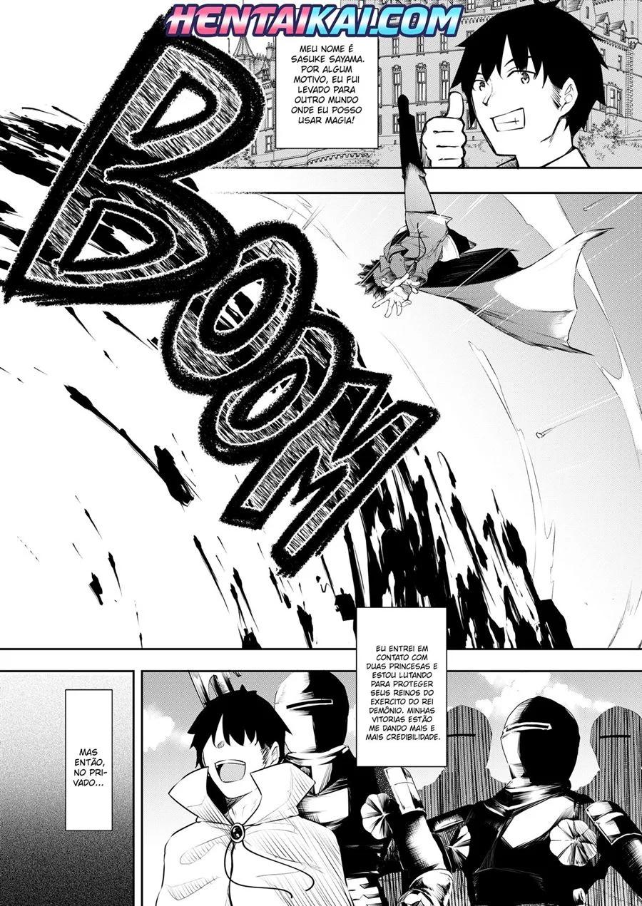 Eu me tornei um Mago em outro mundo 2 – Hentai Preto e Branco – Português do Brasil