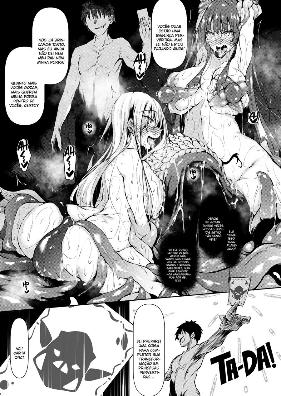 Eu me tornei um Mago em outro mundo 2 – Hentai Preto e Branco – Português do Brasil