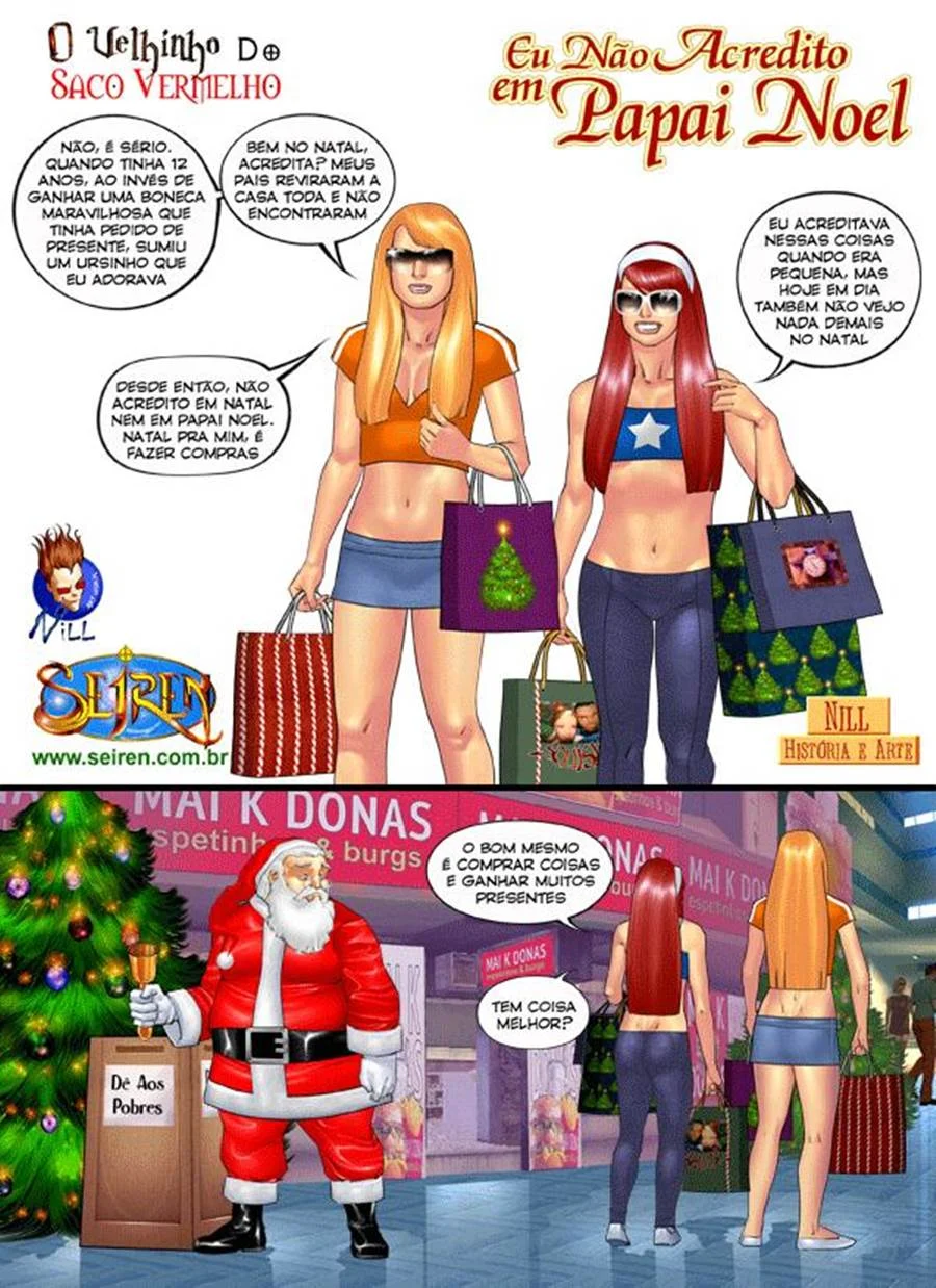 Eu não acredito em Papai Noel – Contos Eróticos – Português do Brasil