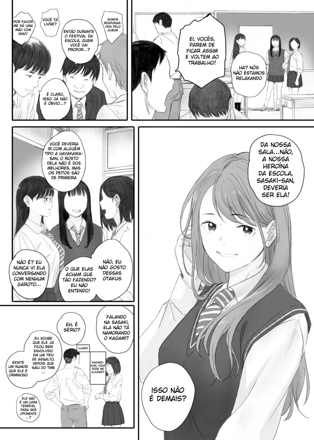 Eu Pedi Para A Minha Colega De Sala Otaku Fazer Alguns Serviços Suggar Daddy – Doujinshi Hentai – PT-BR