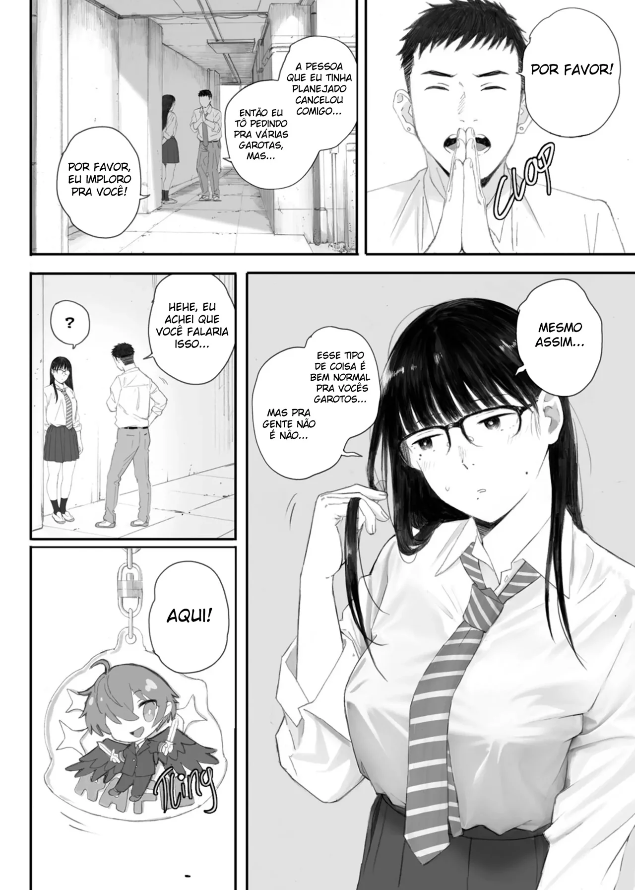 Eu Pedi Para A Minha Colega De Sala Otaku Fazer Alguns Serviços Suggar Daddy – Doujinshi Hentai – PT-BR