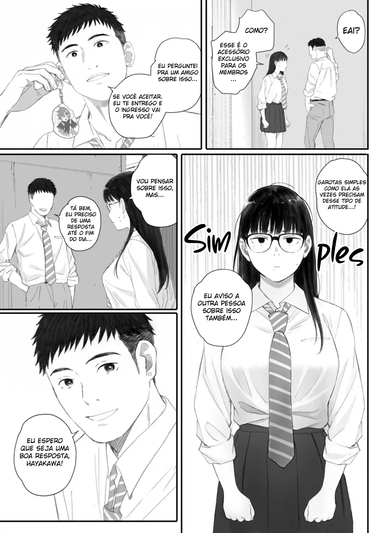 Eu Pedi Para A Minha Colega De Sala Otaku Fazer Alguns Serviços Suggar Daddy – Doujinshi Hentai – PT-BR