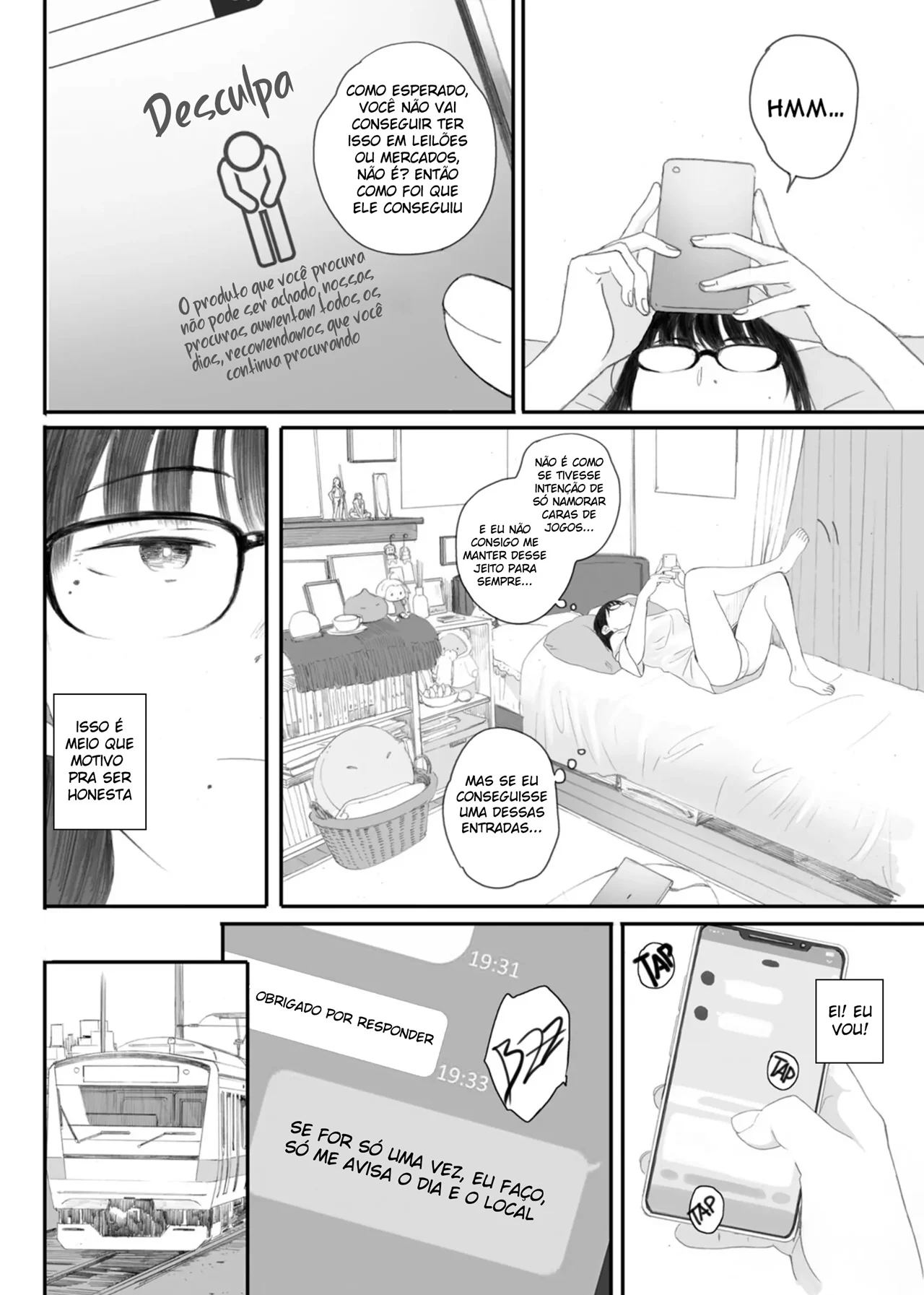 Eu Pedi Para A Minha Colega De Sala Otaku Fazer Alguns Serviços Suggar Daddy – Doujinshi Hentai – PT-BR