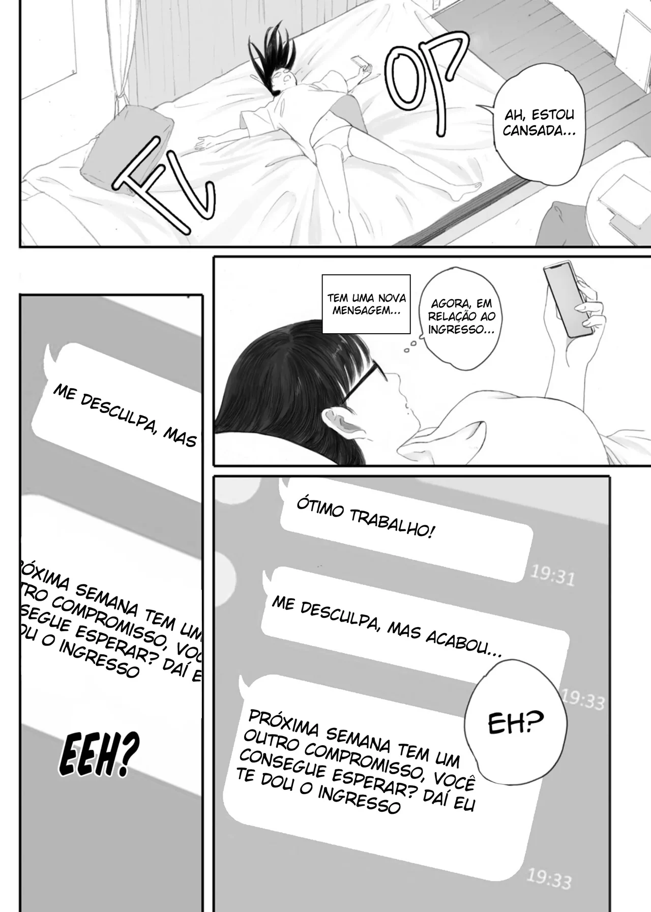 Eu Pedi Para A Minha Colega De Sala Otaku Fazer Alguns Serviços Suggar Daddy – Doujinshi Hentai – PT-BR