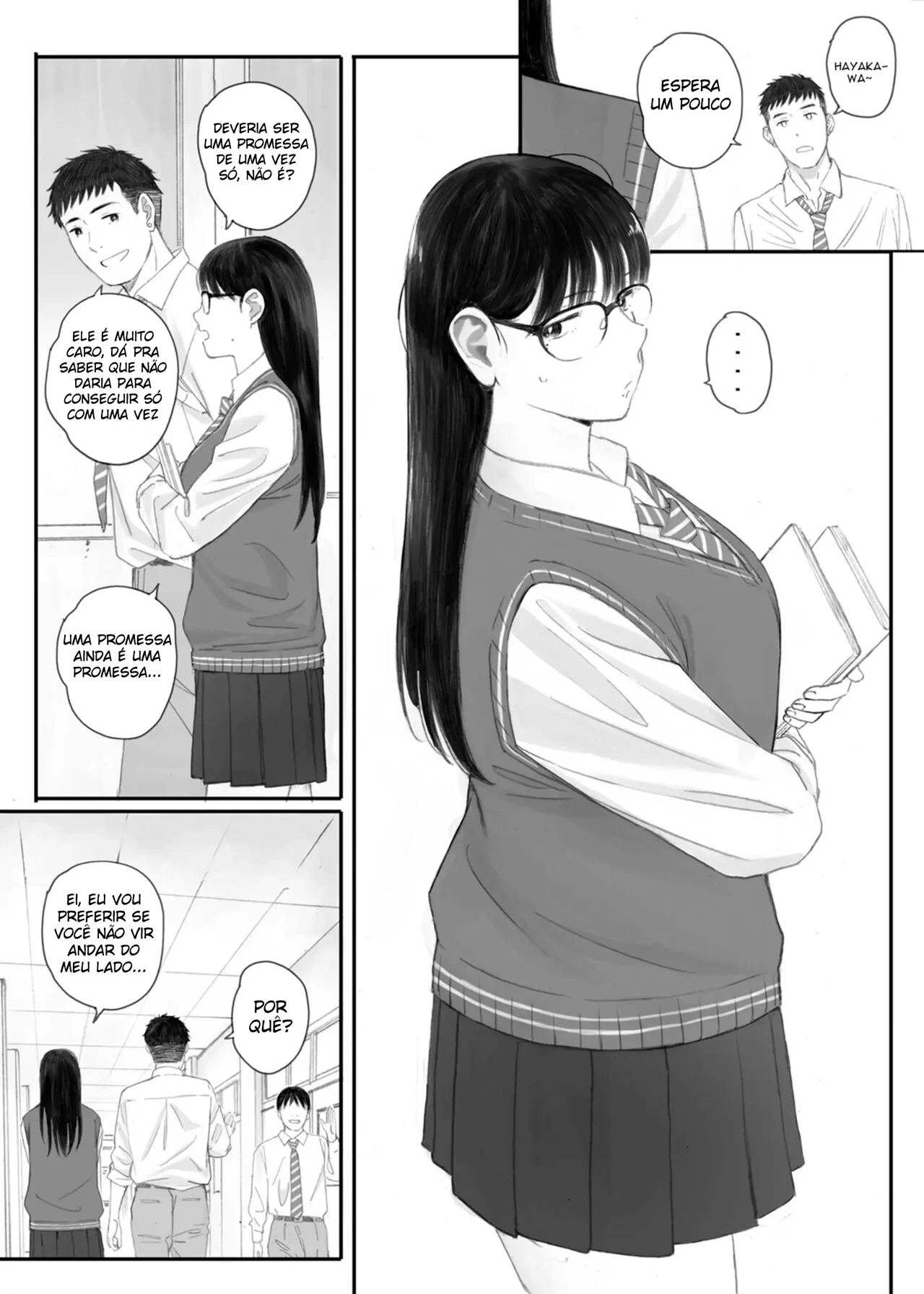 Eu Pedi Para A Minha Colega De Sala Otaku Fazer Alguns Serviços Suggar Daddy – Doujinshi Hentai – PT-BR