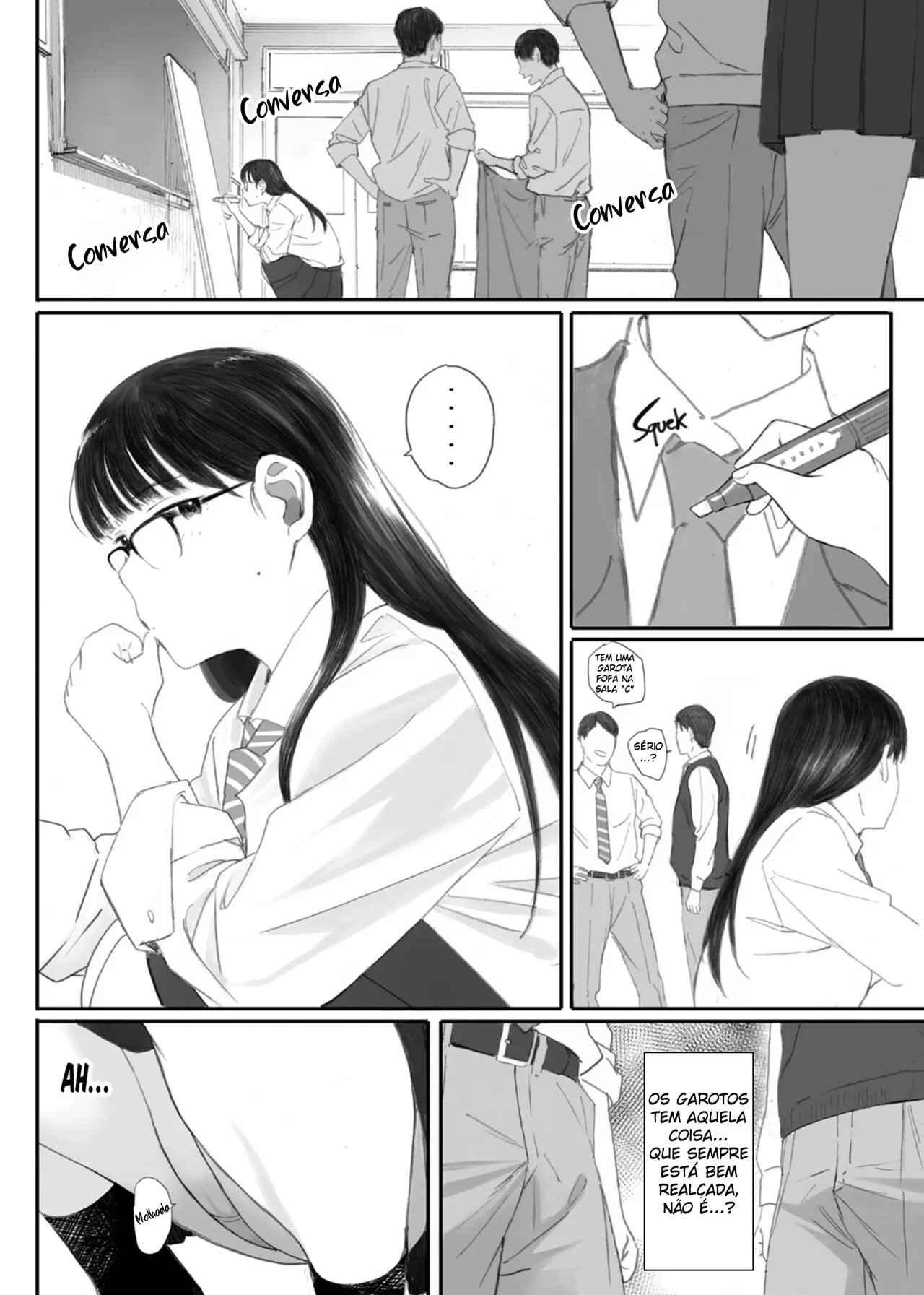 Eu Pedi Para A Minha Colega De Sala Otaku Fazer Alguns Serviços Suggar Daddy – Doujinshi Hentai – PT-BR