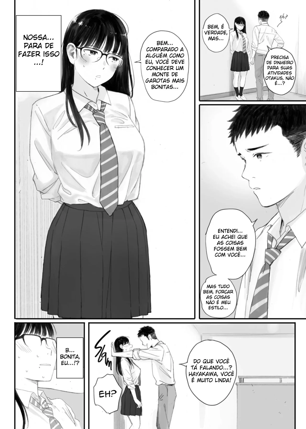 Eu Pedi Para A Minha Colega De Sala Otaku Fazer Alguns Serviços Suggar Daddy – Doujinshi Hentai – PT-BR