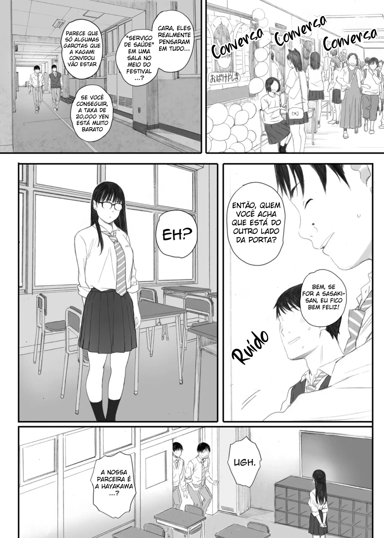 Eu Pedi Para A Minha Colega De Sala Otaku Fazer Alguns Serviços Suggar Daddy – Doujinshi Hentai – PT-BR
