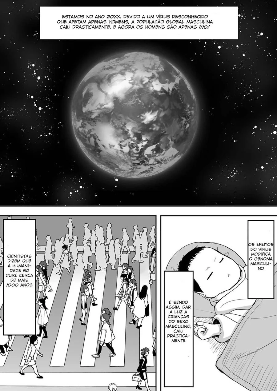 Eu Quero Foder Muito em um Mundo Onde os Homens São um Décimo da População! – Hentai – Traduzido