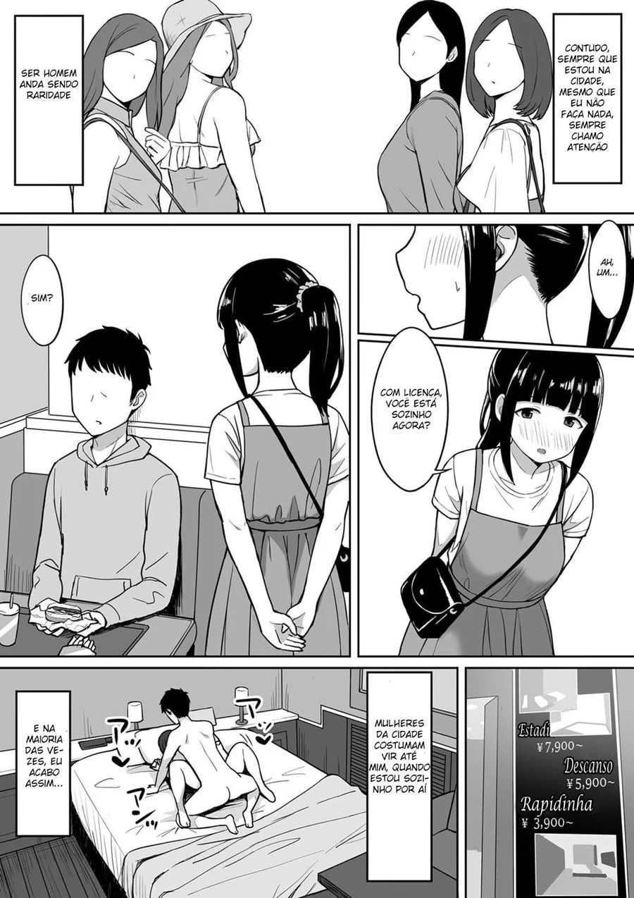 Eu Quero Foder Muito em um Mundo Onde os Homens São um Décimo da População! 2 – Hentai – Quadrinho Original