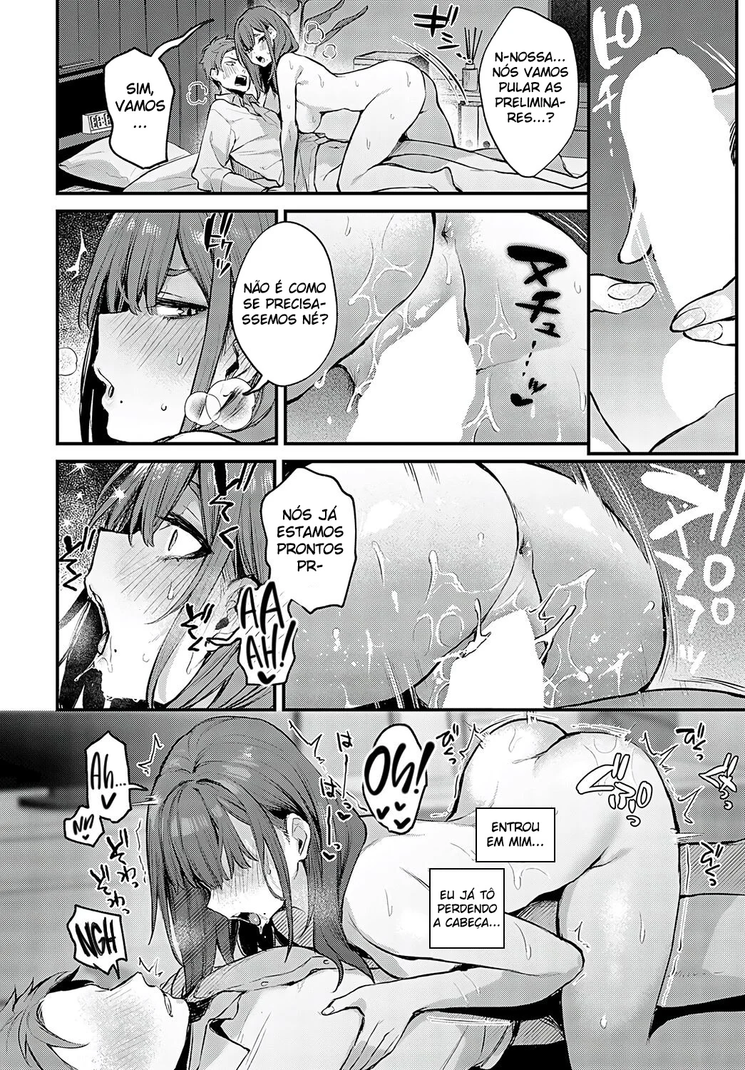 Eu Quero Tentar De Novo – Mundo Hentai – Quadrinho Original