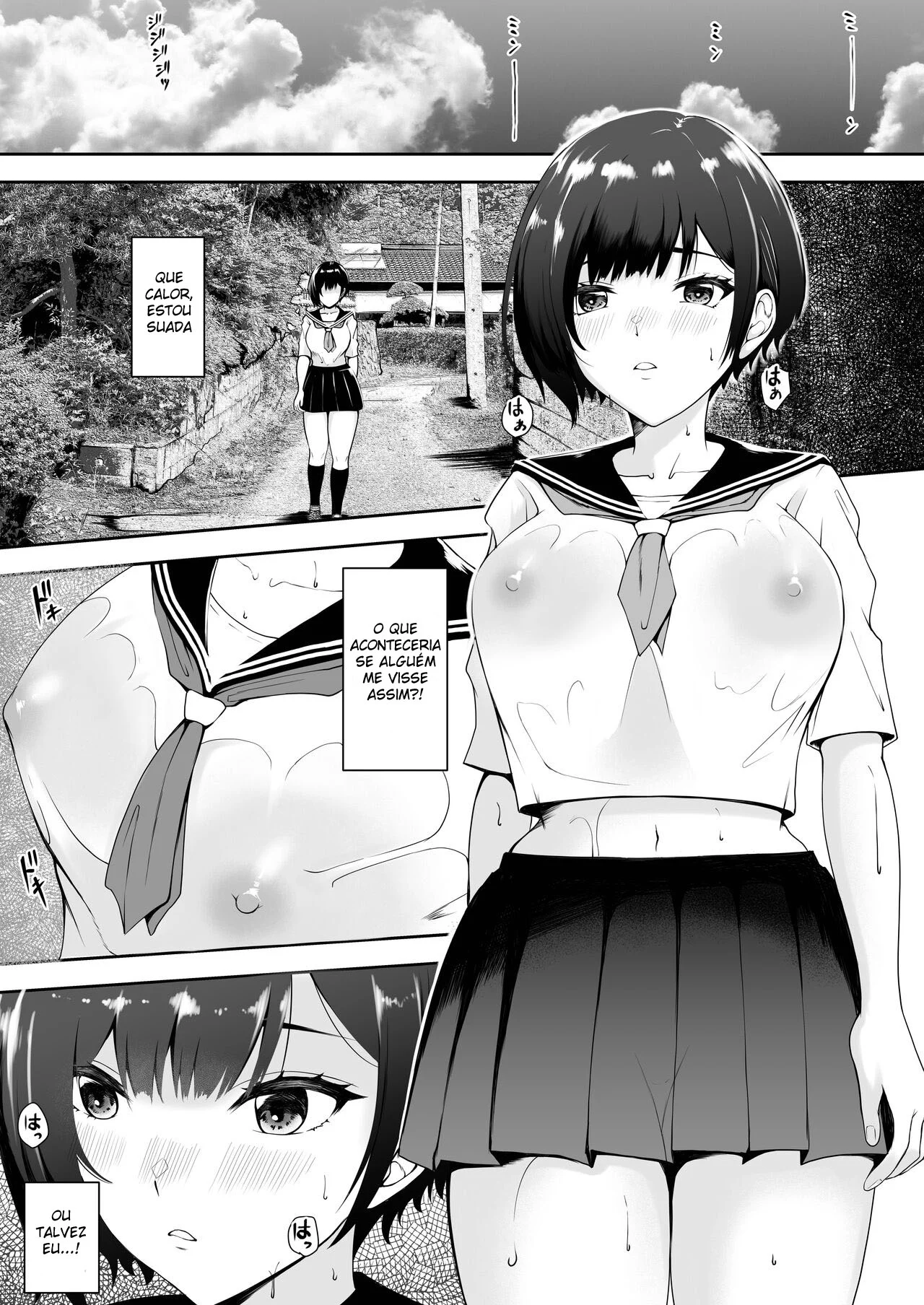 Eu Sou a Única Garota Nesta Vila à Beira do Colapso Populacional – Doujinshi Hentai – Traduzido