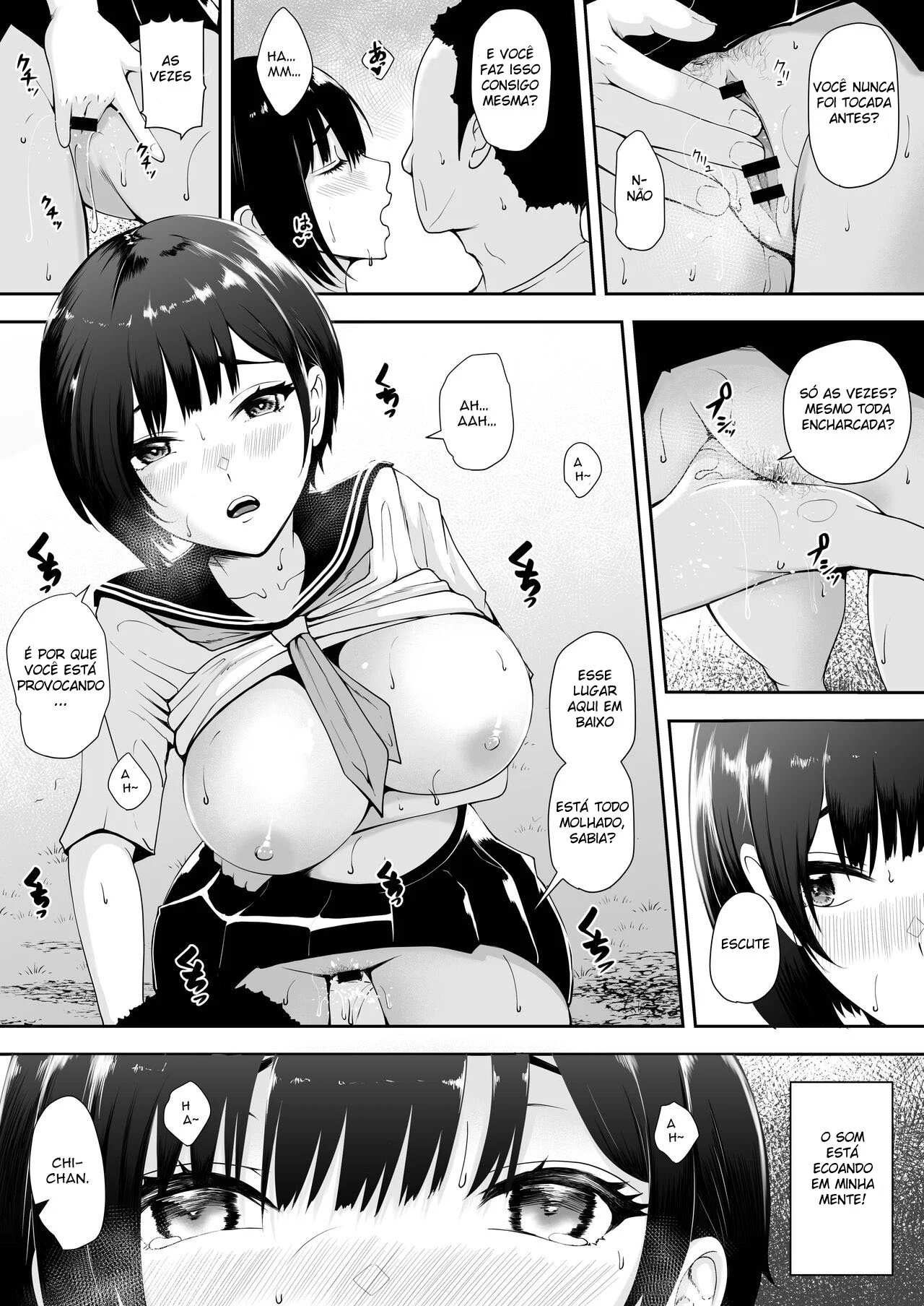 Eu Sou a Única Garota Nesta Vila à Beira do Colapso Populacional – Doujinshi Hentai – Traduzido
