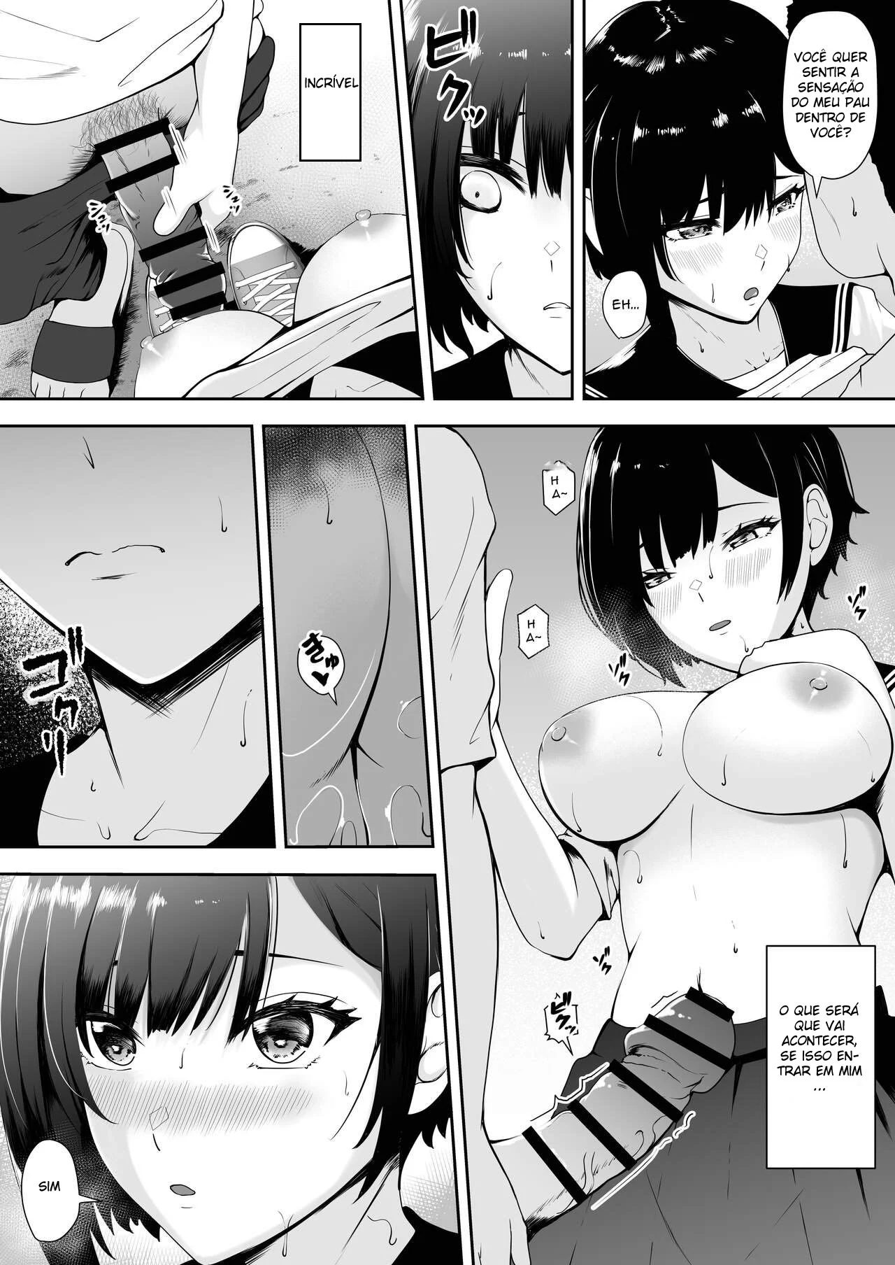 Eu Sou a Única Garota Nesta Vila à Beira do Colapso Populacional – Doujinshi Hentai – Traduzido