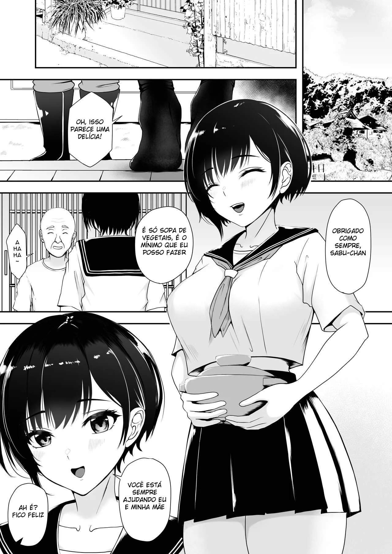 Eu Sou a Única Garota Nesta Vila à Beira do Colapso Populacional – Doujinshi Hentai – Traduzido