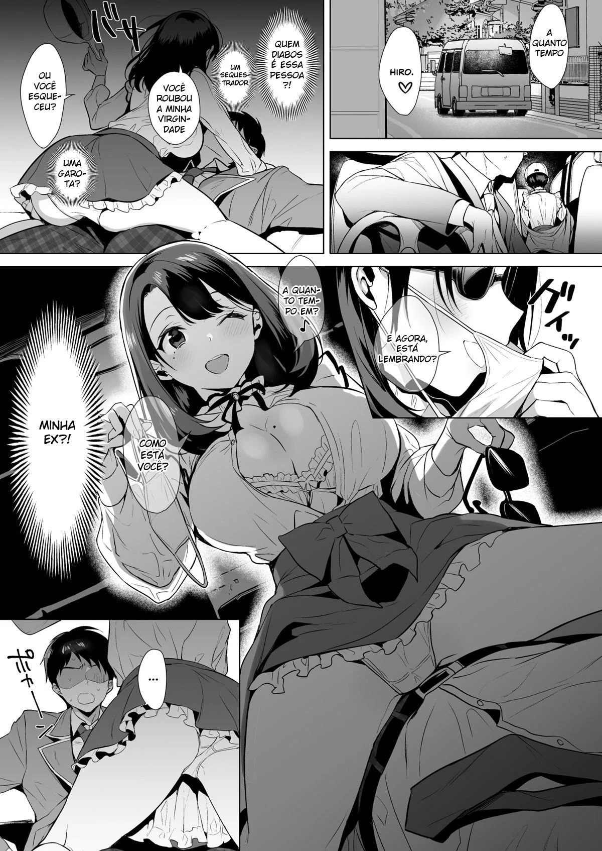 Eu Tenho Que Fazer Fila Para Ser Usado – Hentai Preto e Branco – PT-BR