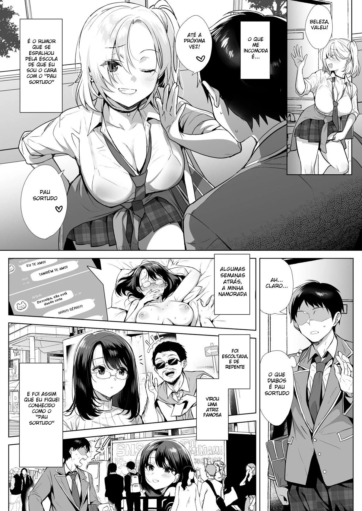Eu Tenho Que Fazer Fila Para Ser Usado – Hentai Preto e Branco – PT-BR