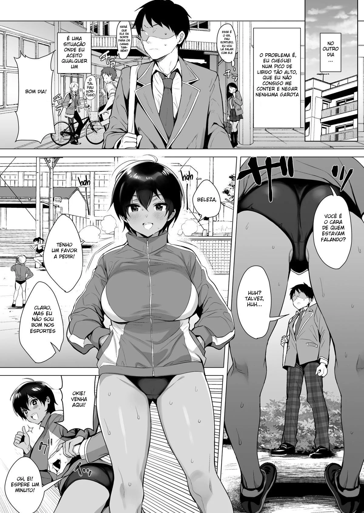 Eu Tenho Que Fazer Fila Para Ser Usado – Hentai Preto e Branco – PT-BR