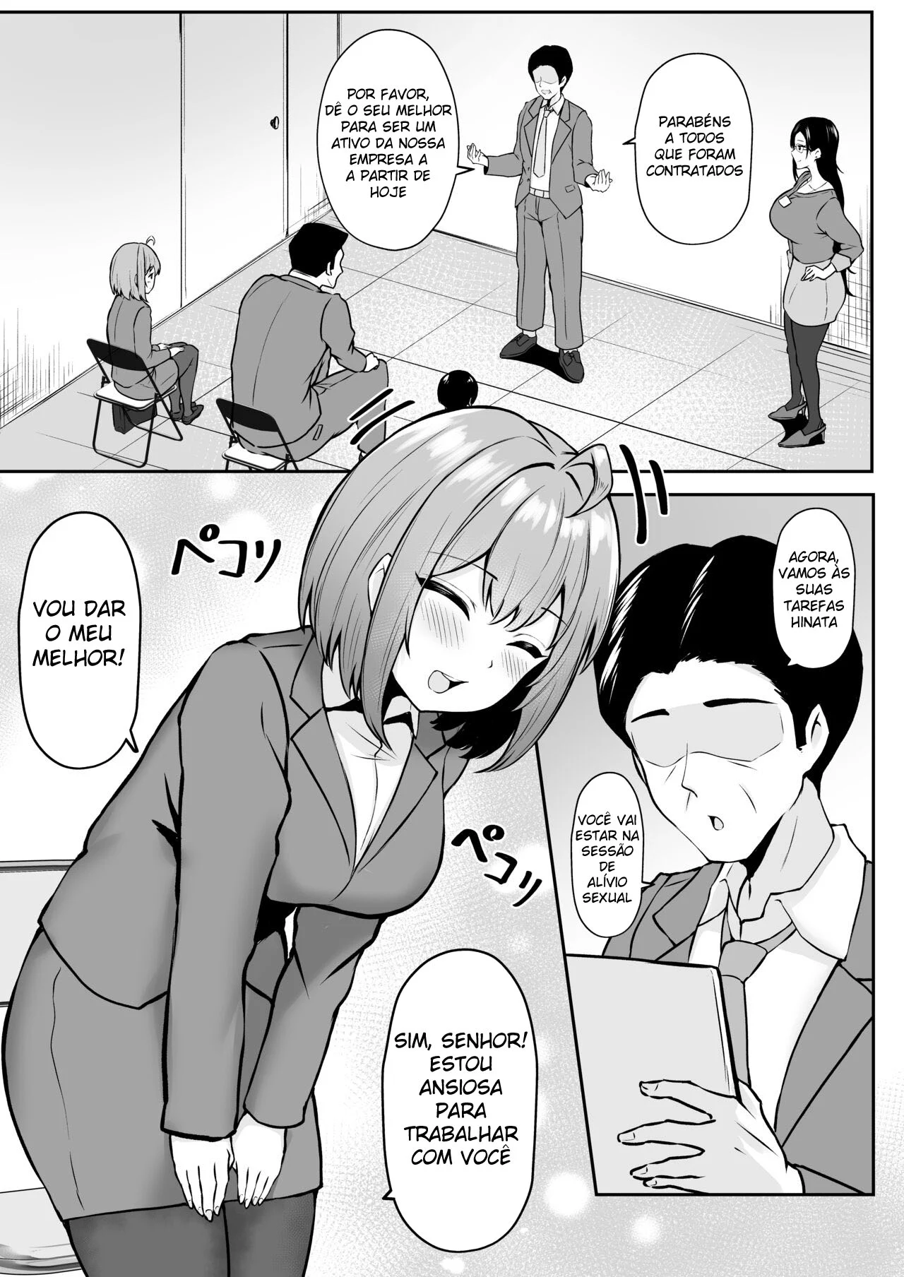 Eu Trabalho No Departamento de Alívio Sexual ~Capítulo do Treinamento~ – Mundo Hentai – Site Para Ler Completo