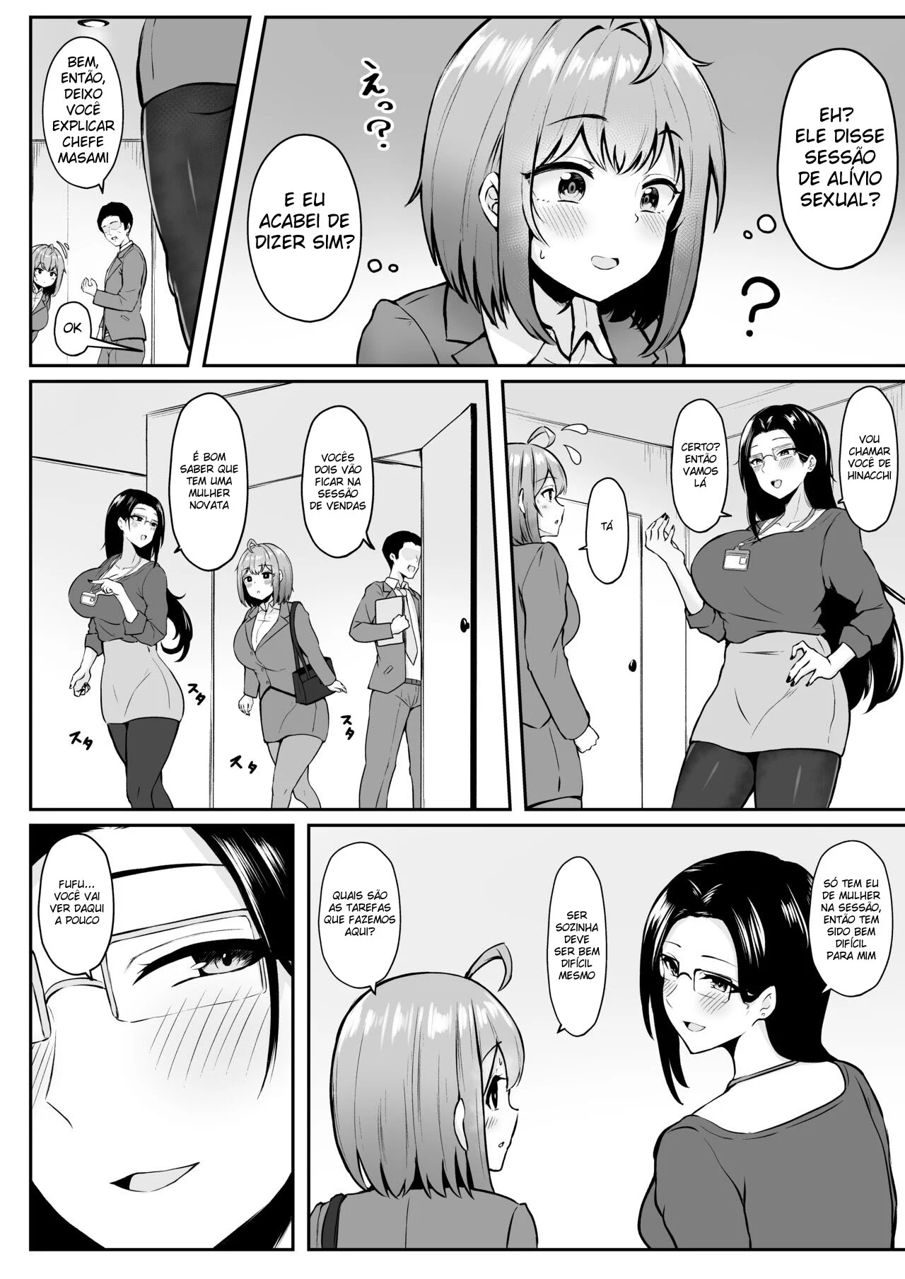 Eu Trabalho No Departamento de Alívio Sexual ~Capítulo do Treinamento~ – Mundo Hentai – Site Para Ler Completo