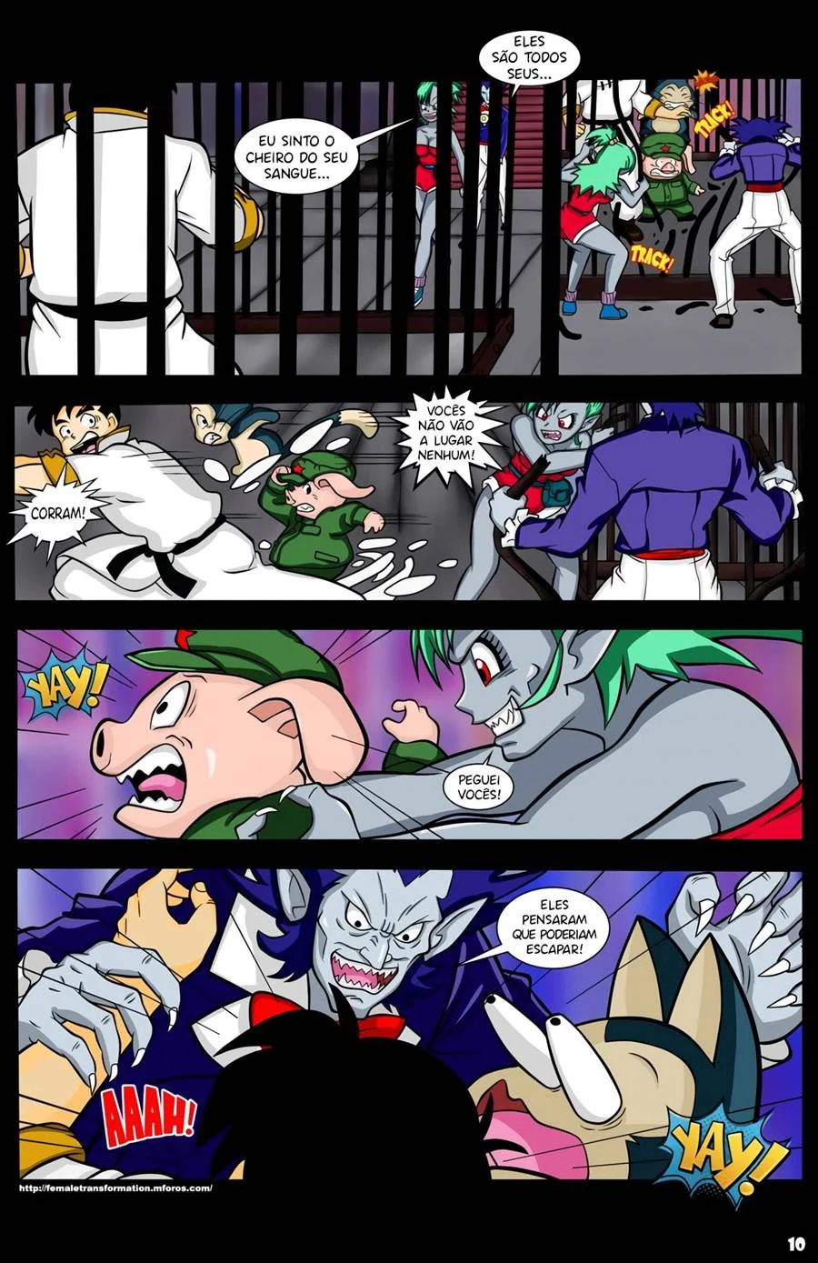 Evil Coronation 1 – Dragon Ball Pornô – Português do Brasil