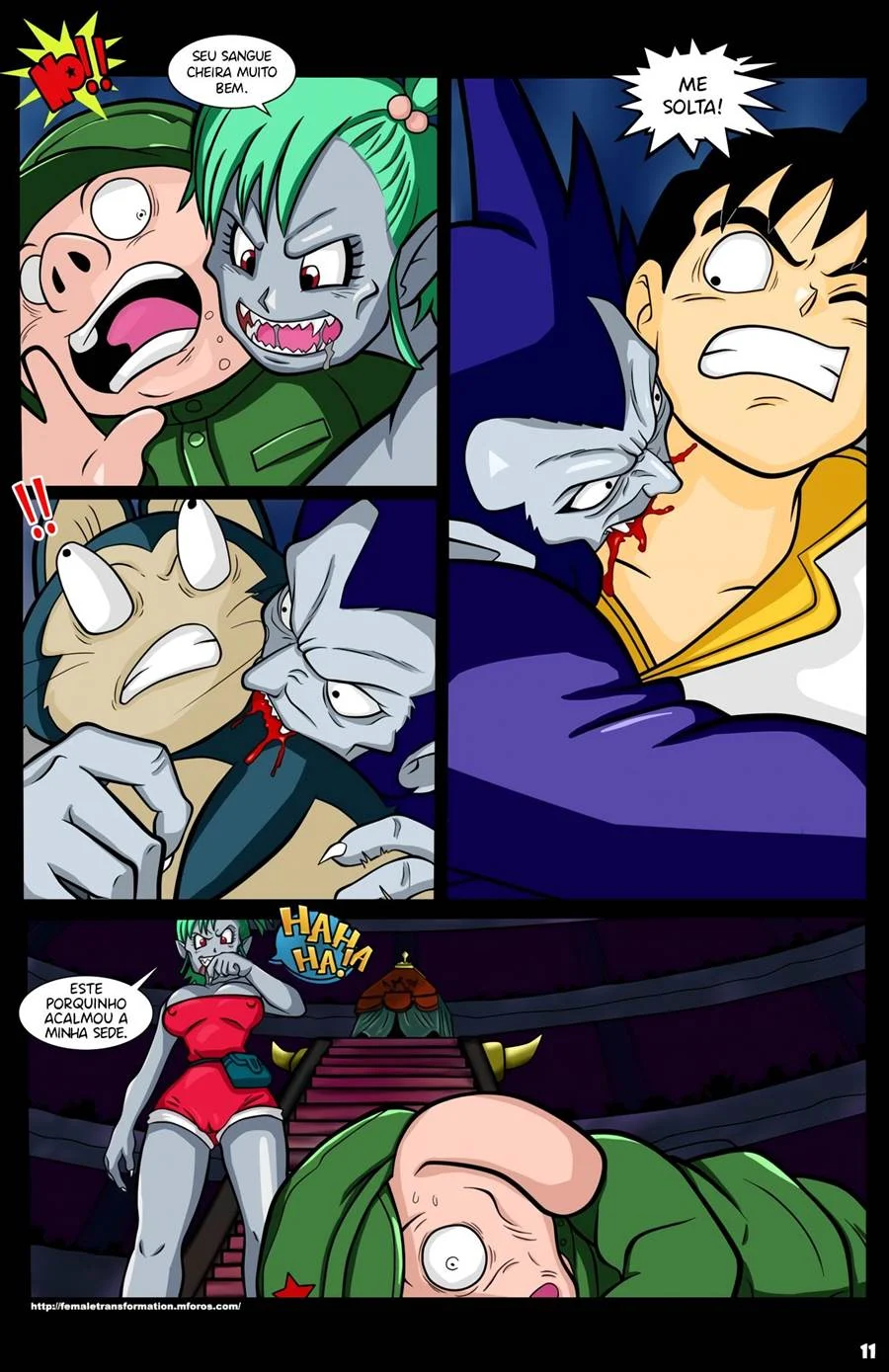 Evil Coronation 1 – Dragon Ball Pornô – Português do Brasil
