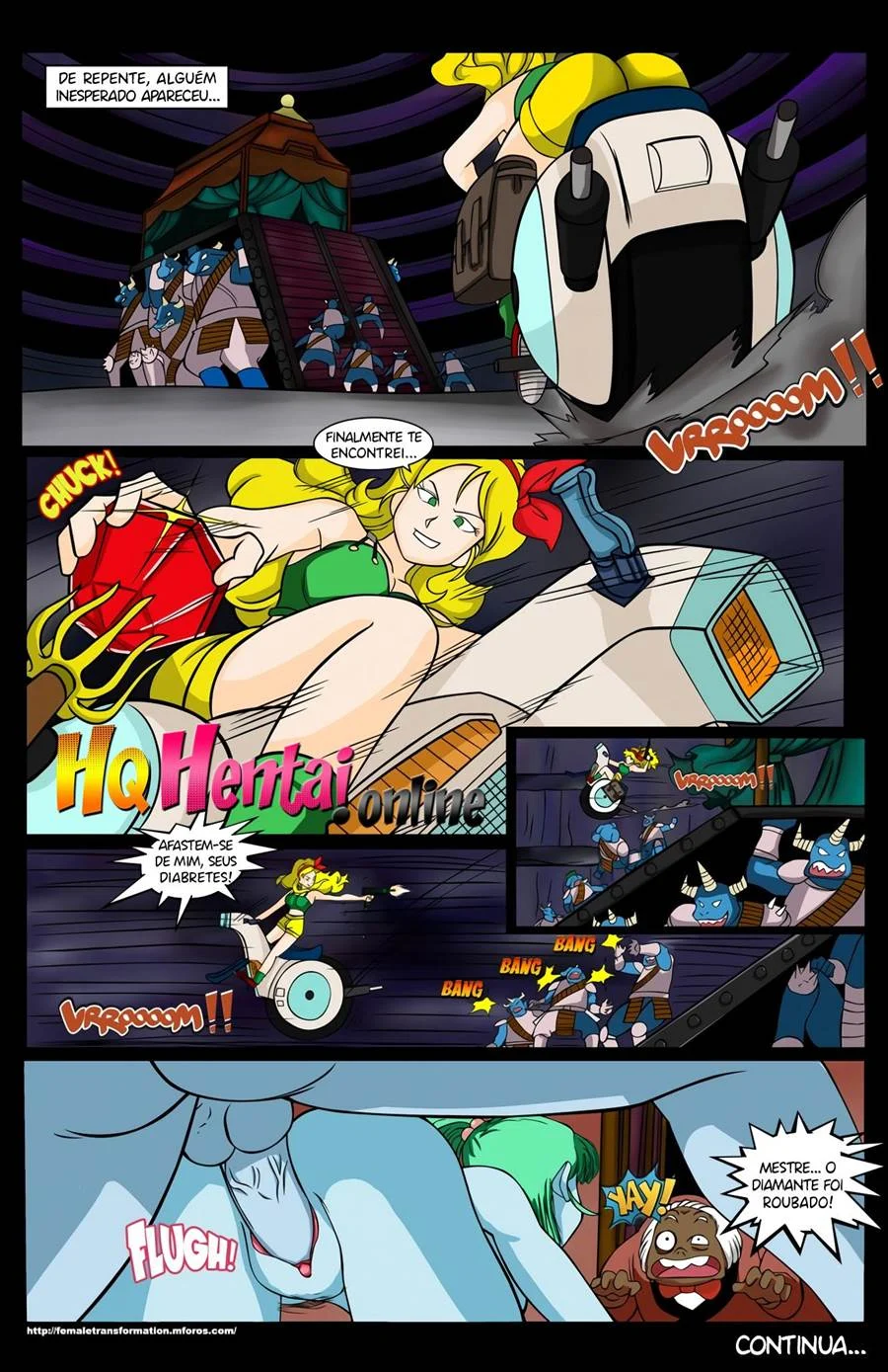 Evil Coronation 1 – Dragon Ball Pornô – Português do Brasil