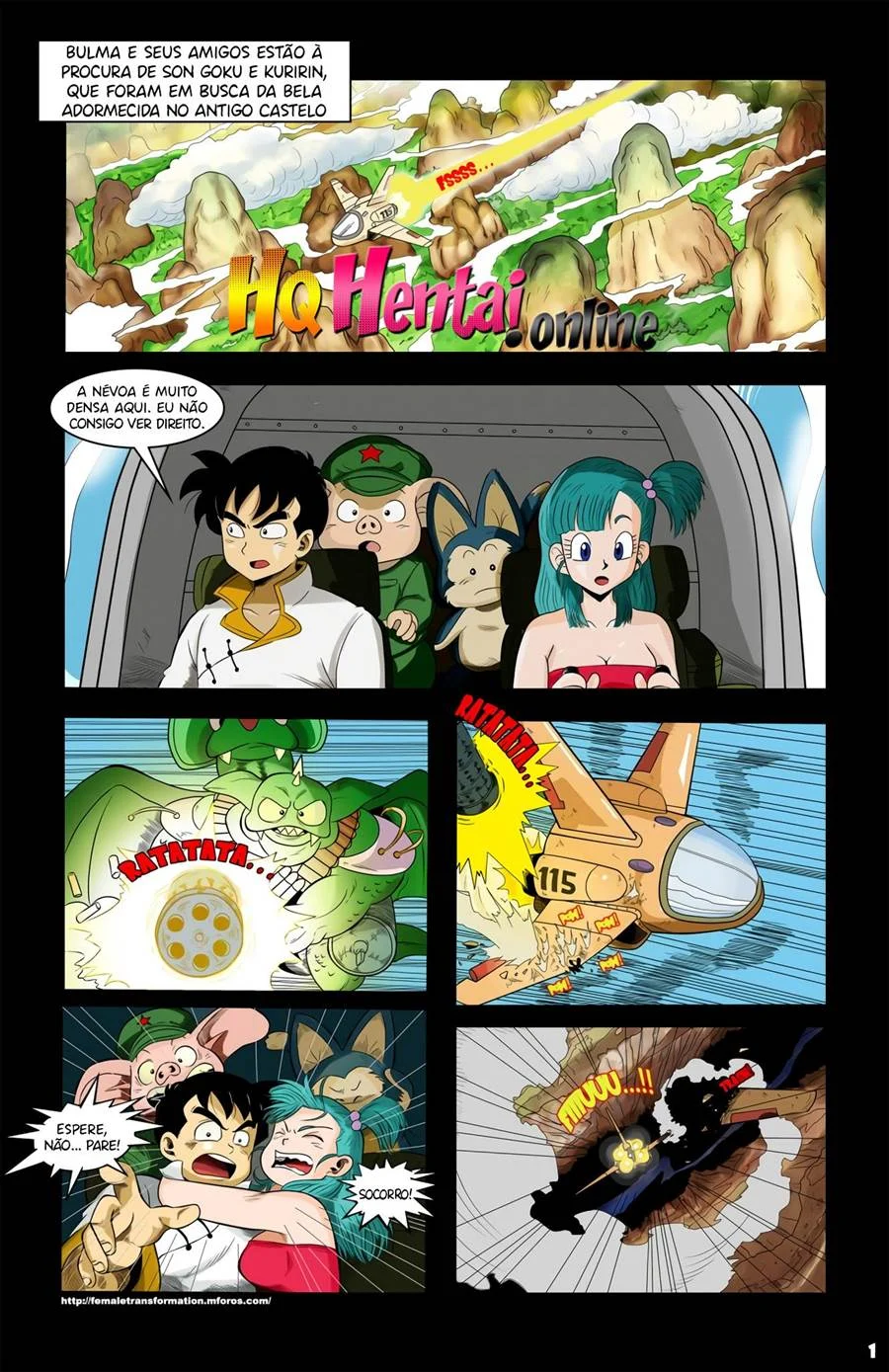 Evil Coronation 1 – Dragon Ball Pornô – Português do Brasil