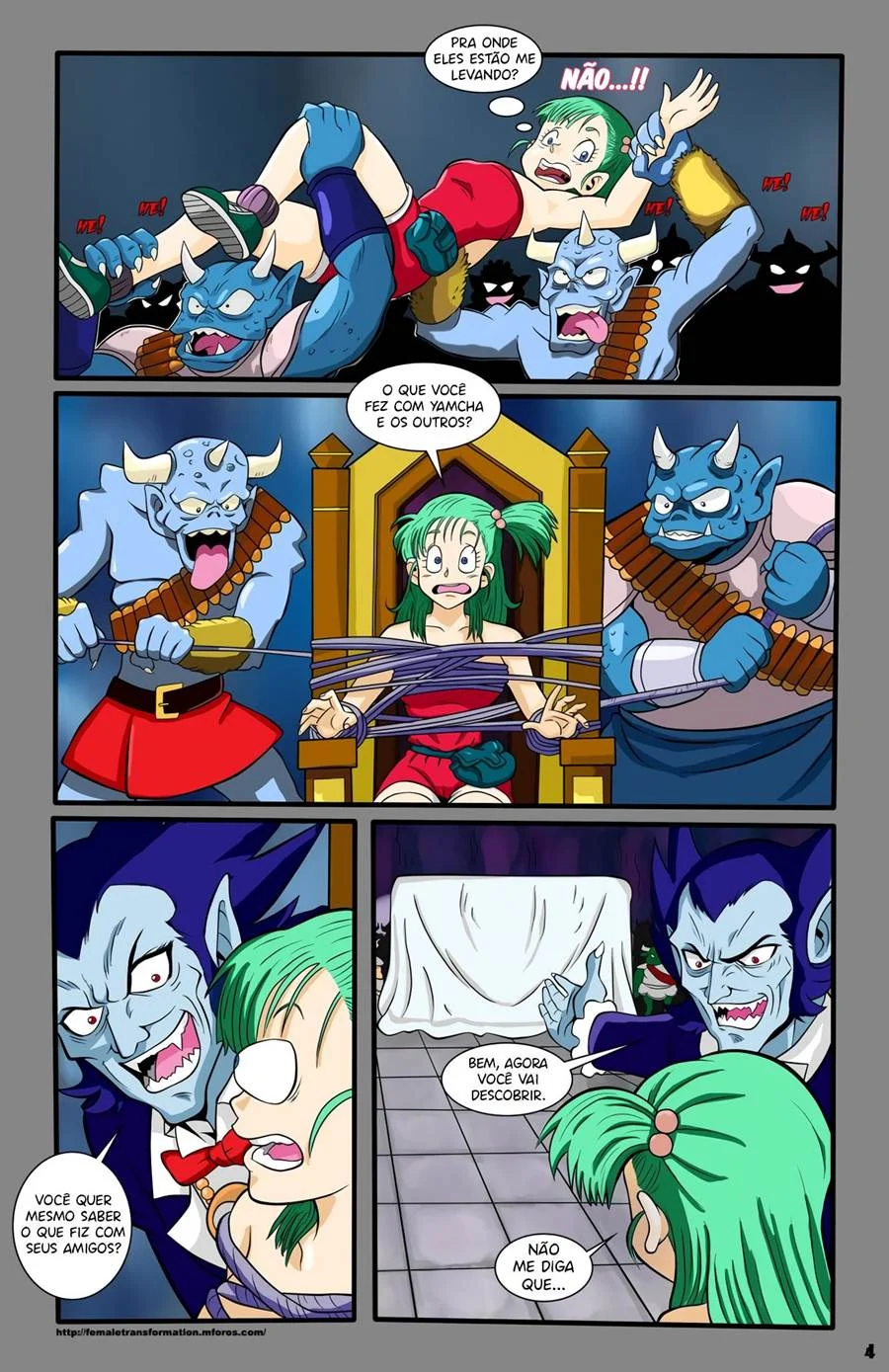 Evil Coronation 1 – Dragon Ball Pornô – Português do Brasil