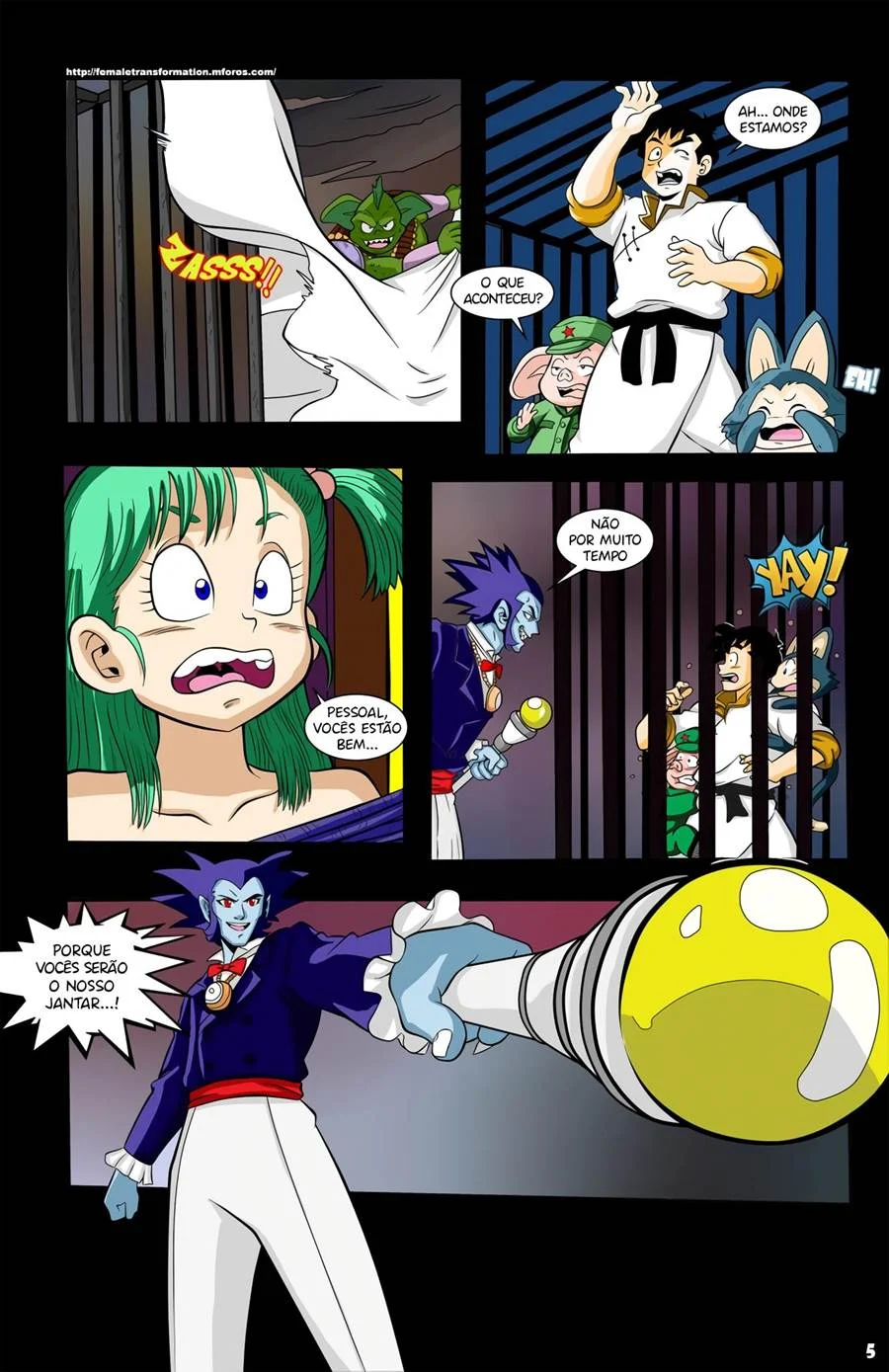 Evil Coronation 1 – Dragon Ball Pornô – Português do Brasil