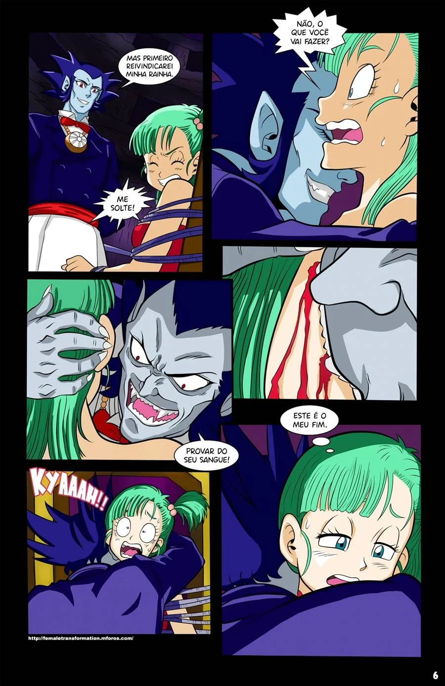Evil Coronation 1 – Dragon Ball Pornô – Português do Brasil