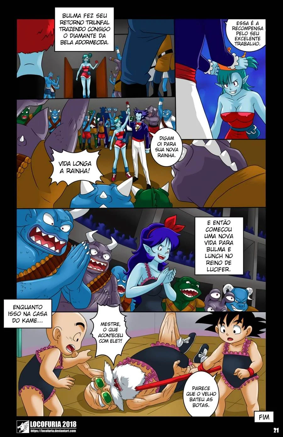 Evil Coronation 2 – Cartoon Pornô – Site Para Ler Completo