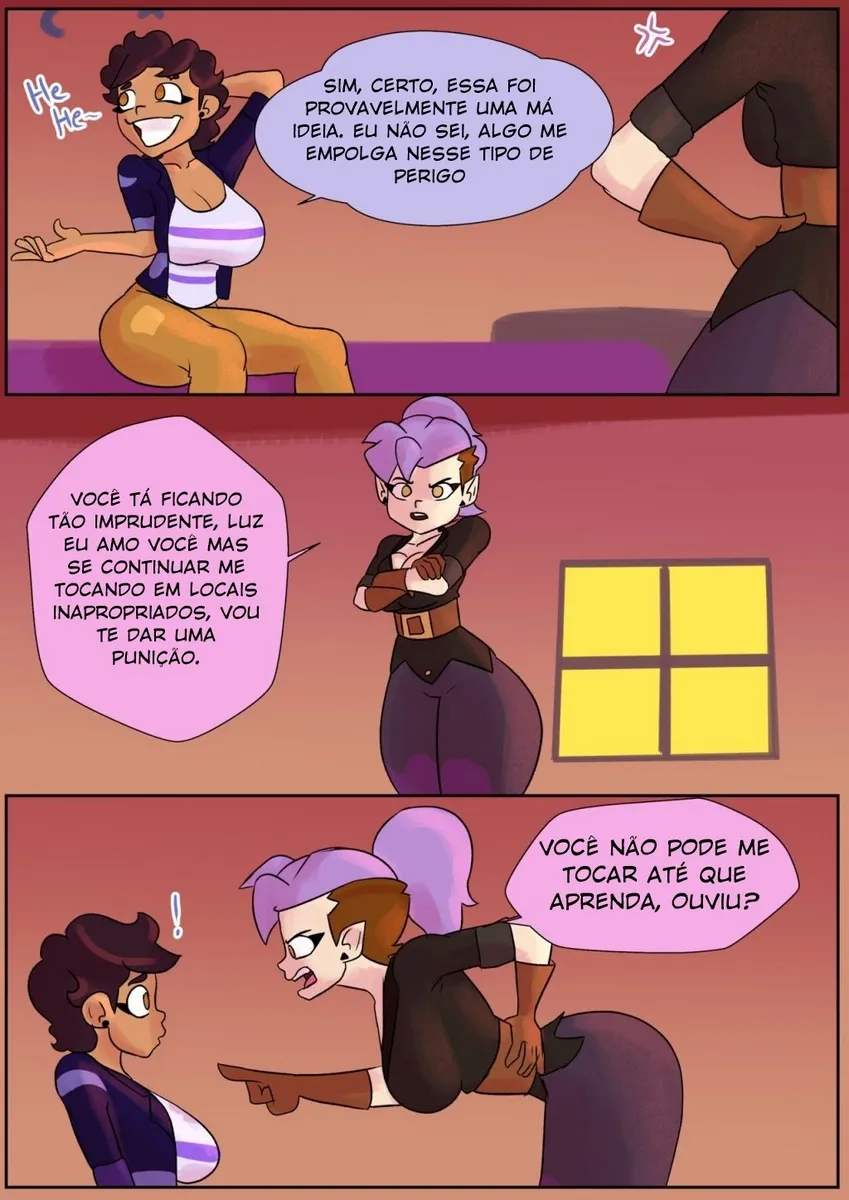 [EvilRacoon] The Owl House, Owl Love – Cartoon Pornô – Traduzido