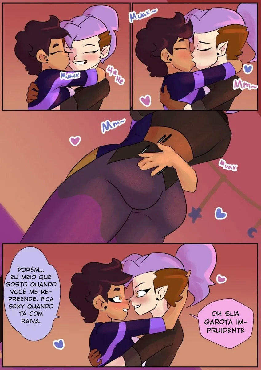 [EvilRacoon] The Owl House, Owl Love – Cartoon Pornô – Traduzido