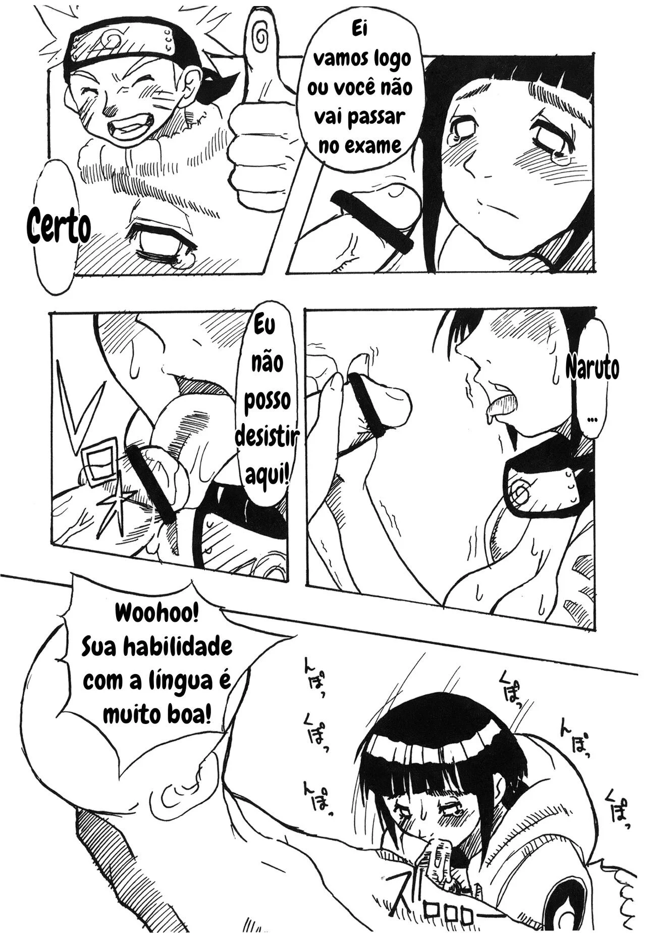 Exame chunin – Naruto Pornô – Tradução Em Português