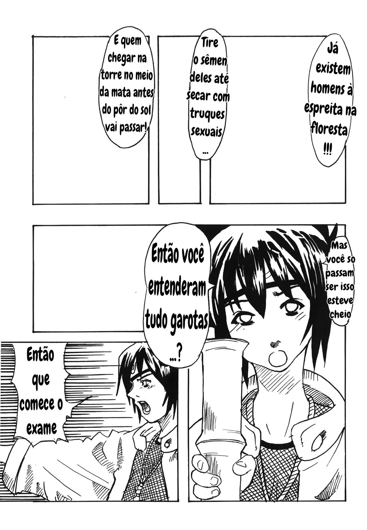 Exame chunin – Naruto Pornô – Tradução Em Português