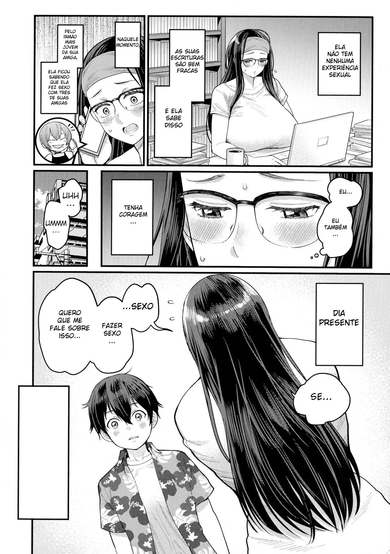 Experiência De Trabalho Como Adulto – Doujinshi Hentai – Site Para Ler Completo