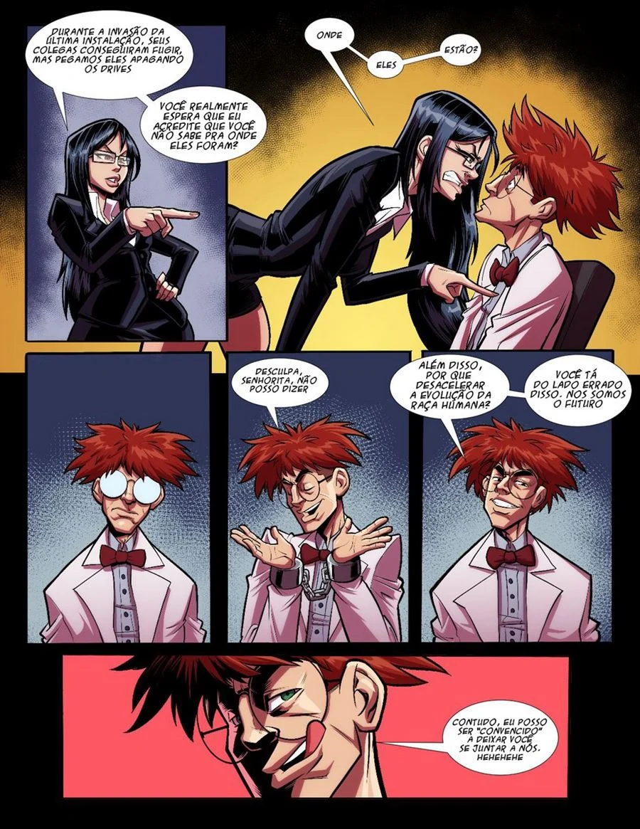Eyline Interrogation – Cartoon Pornô – Ler HQ Completo