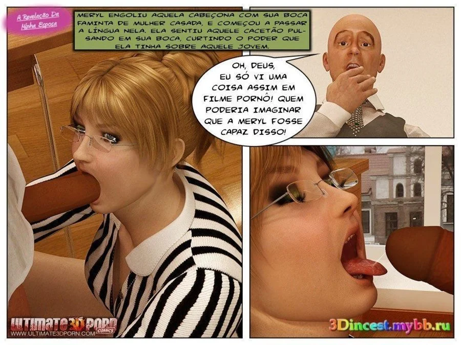 Corno olhando esposa dando pro novinho – Colegiais Pornô – Ler HQ Completo